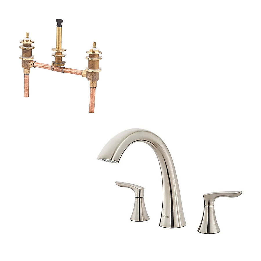 Pfister Weller 2-Handle Deck Mount Roman Bathtub Faucet Pfister Weller 2-Handle Deck Mount Roman Bathtub Faucet