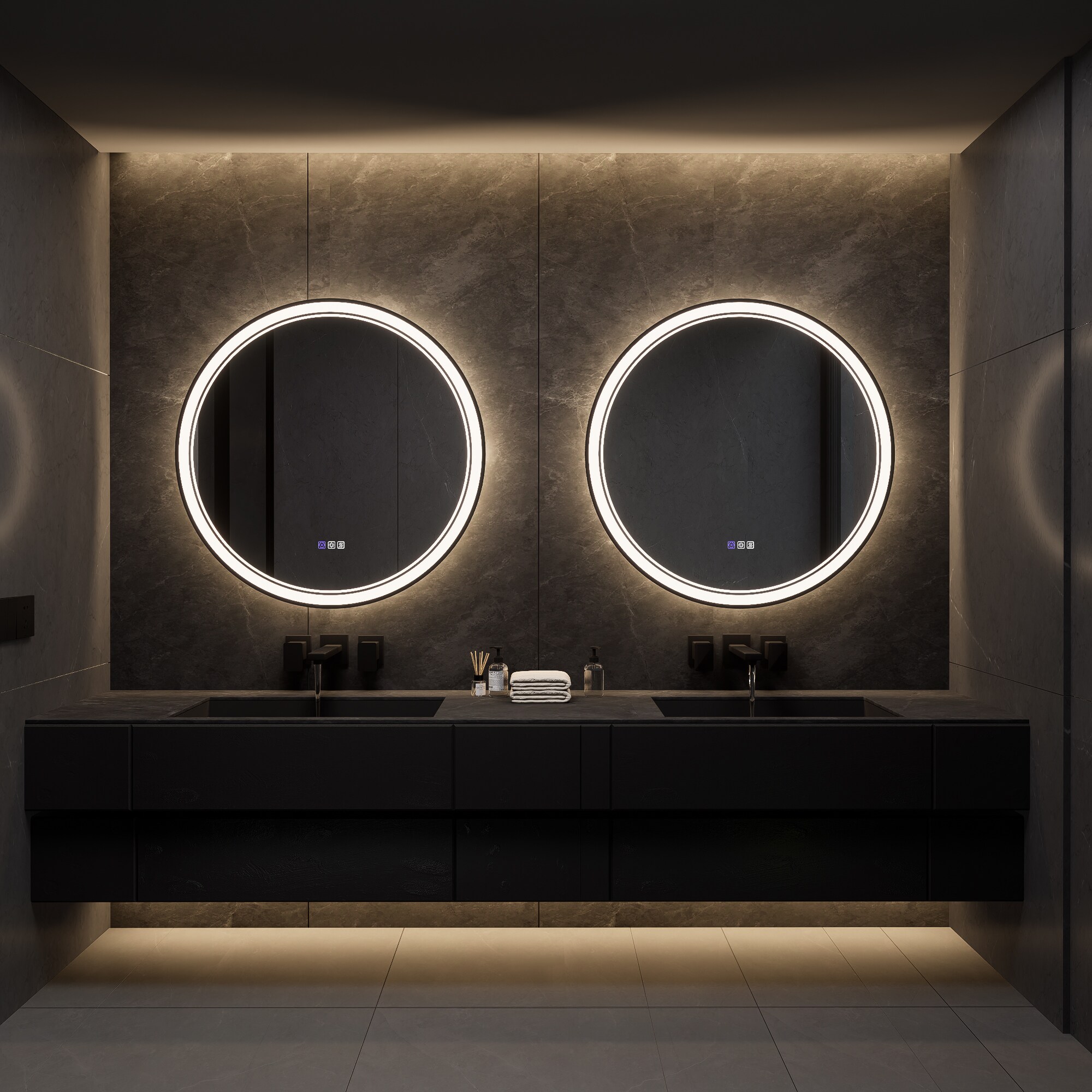 ExBrite EXBM3232V11MBX Framed-Bath-Mirrors - View #11