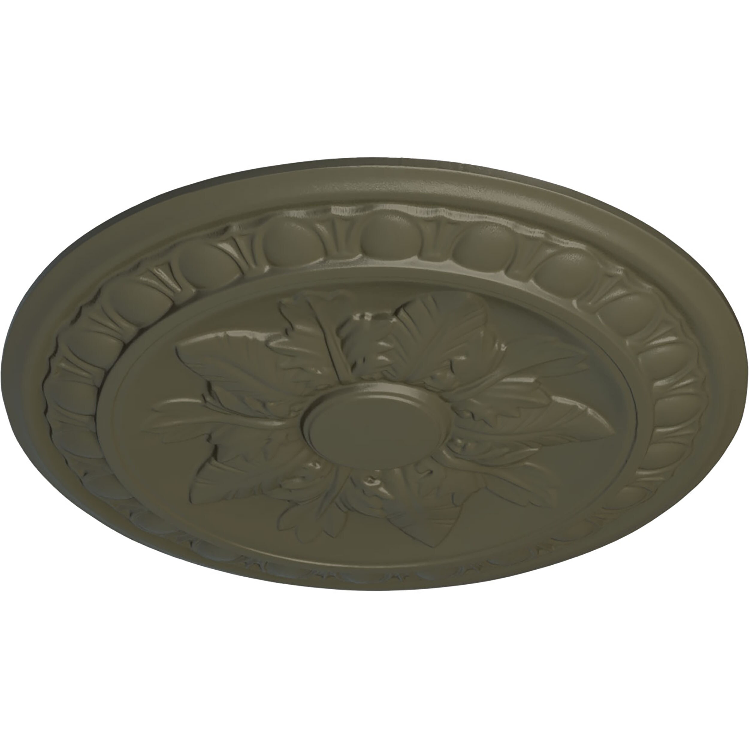 Ekena Millwork CM17EXWHF Ceiling-Medallions - View #2