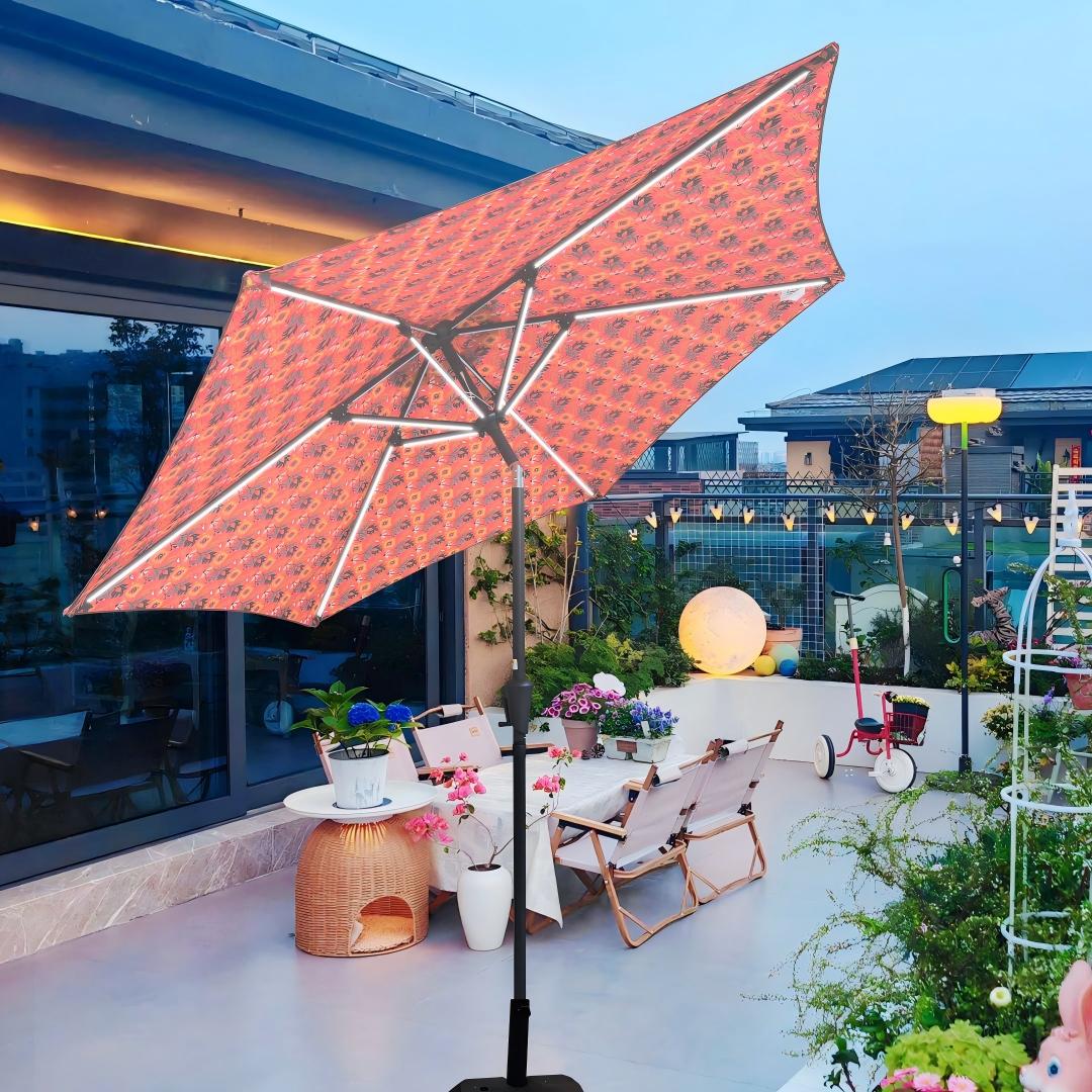 Cenadinz XW6569ULPORANGE Beach-Umbrellas - View #3