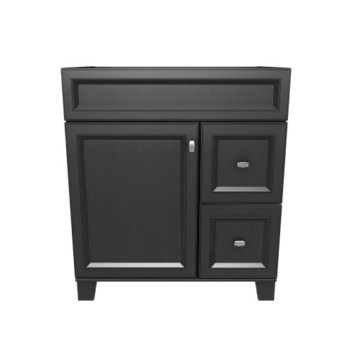 Diamond FreshFit Goslin 30-in Storm Bathroom Vanity Cabinet