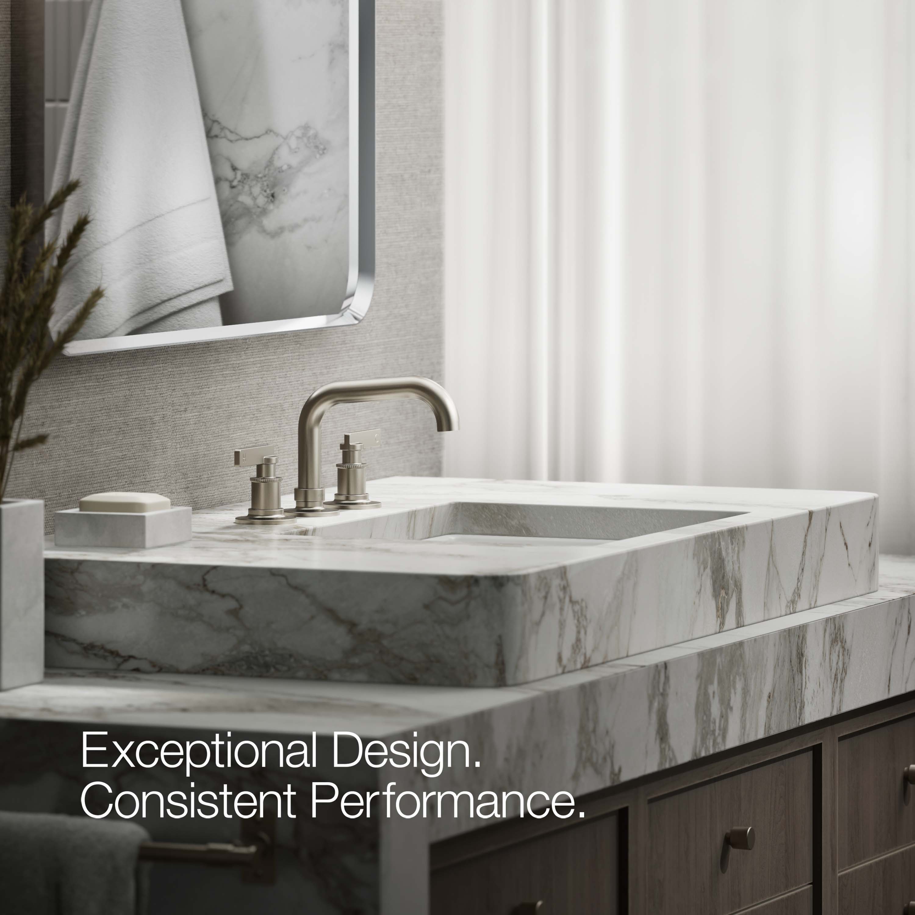 KOHLER 35908-4N-BN Lavatory-Faucets - View #3