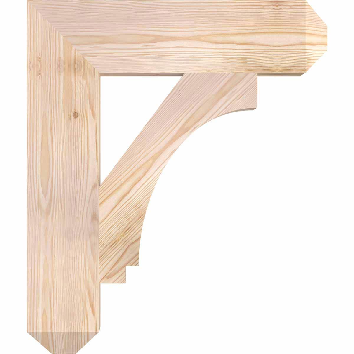 Ekena Millwork BKT06X24X28IMP04SDF Exterior-Brackets-Braces - View #3