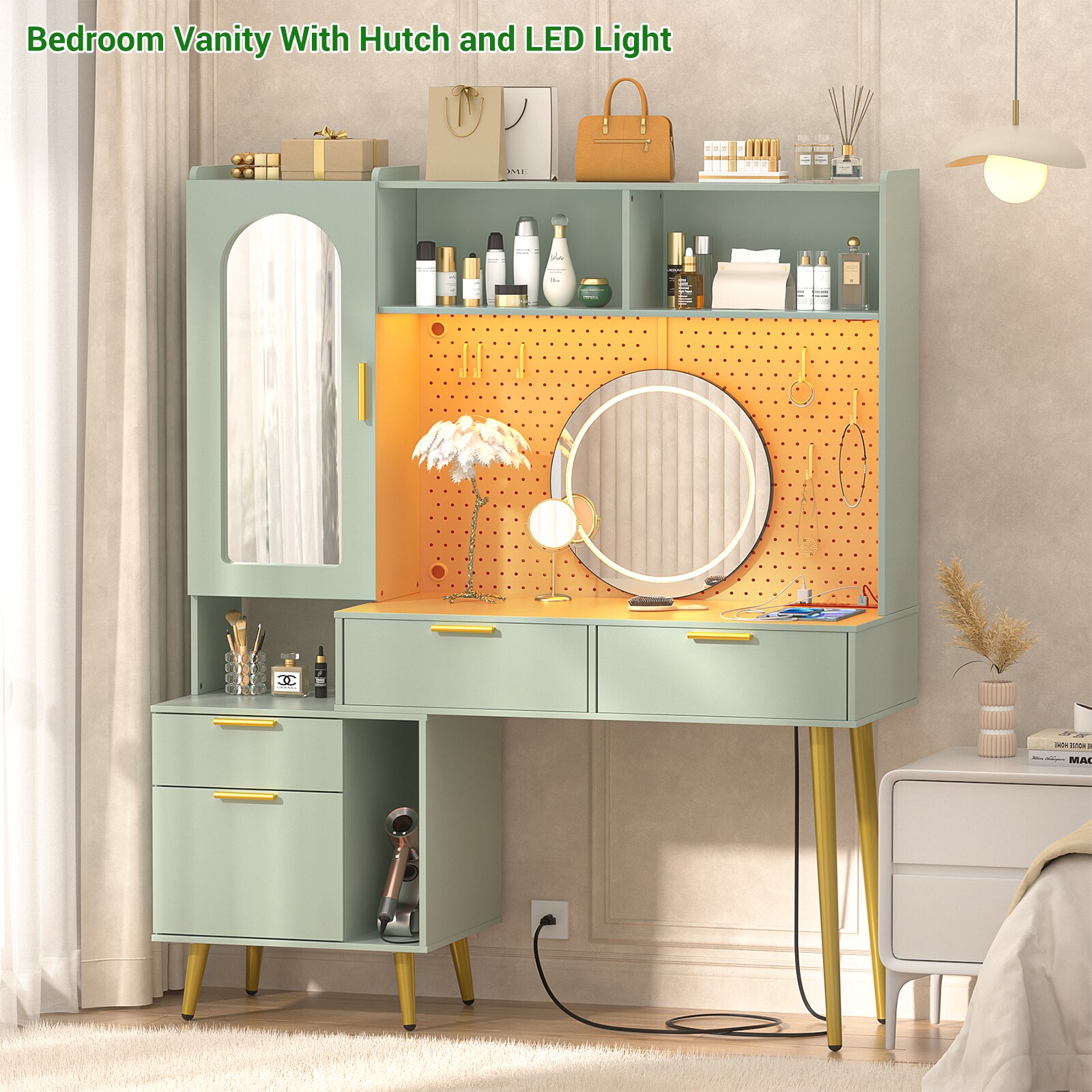 Aheaplus DDBHZZ-C Bedroom-Vanities - View #2