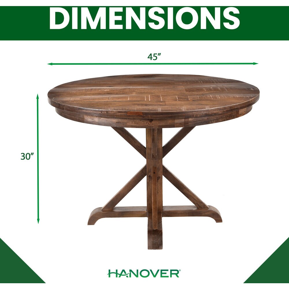 Hanover HDR005-5PC-WB Dining-Sets - View #3
