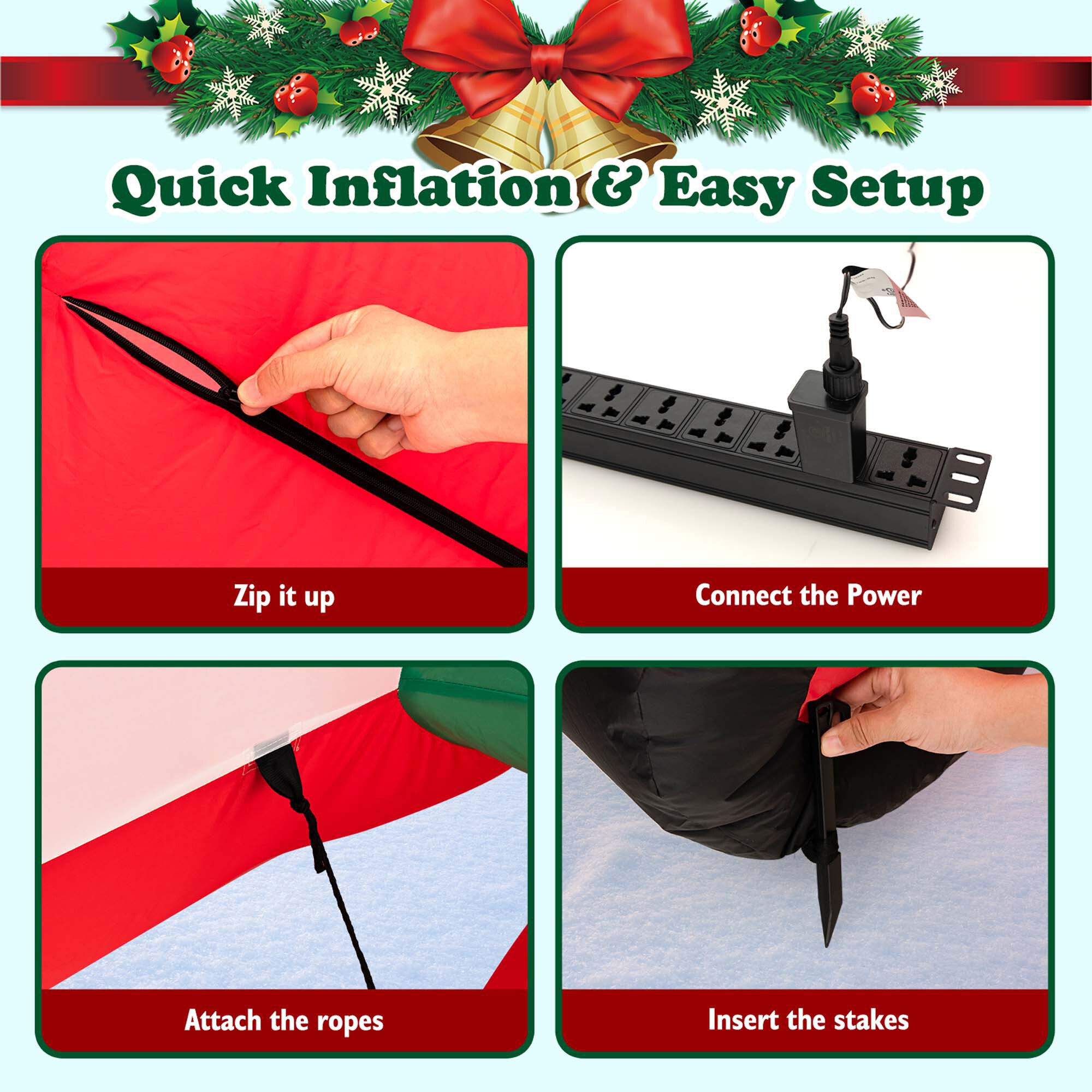 Costway LWS00732 Christmas-Inflatables - View #7