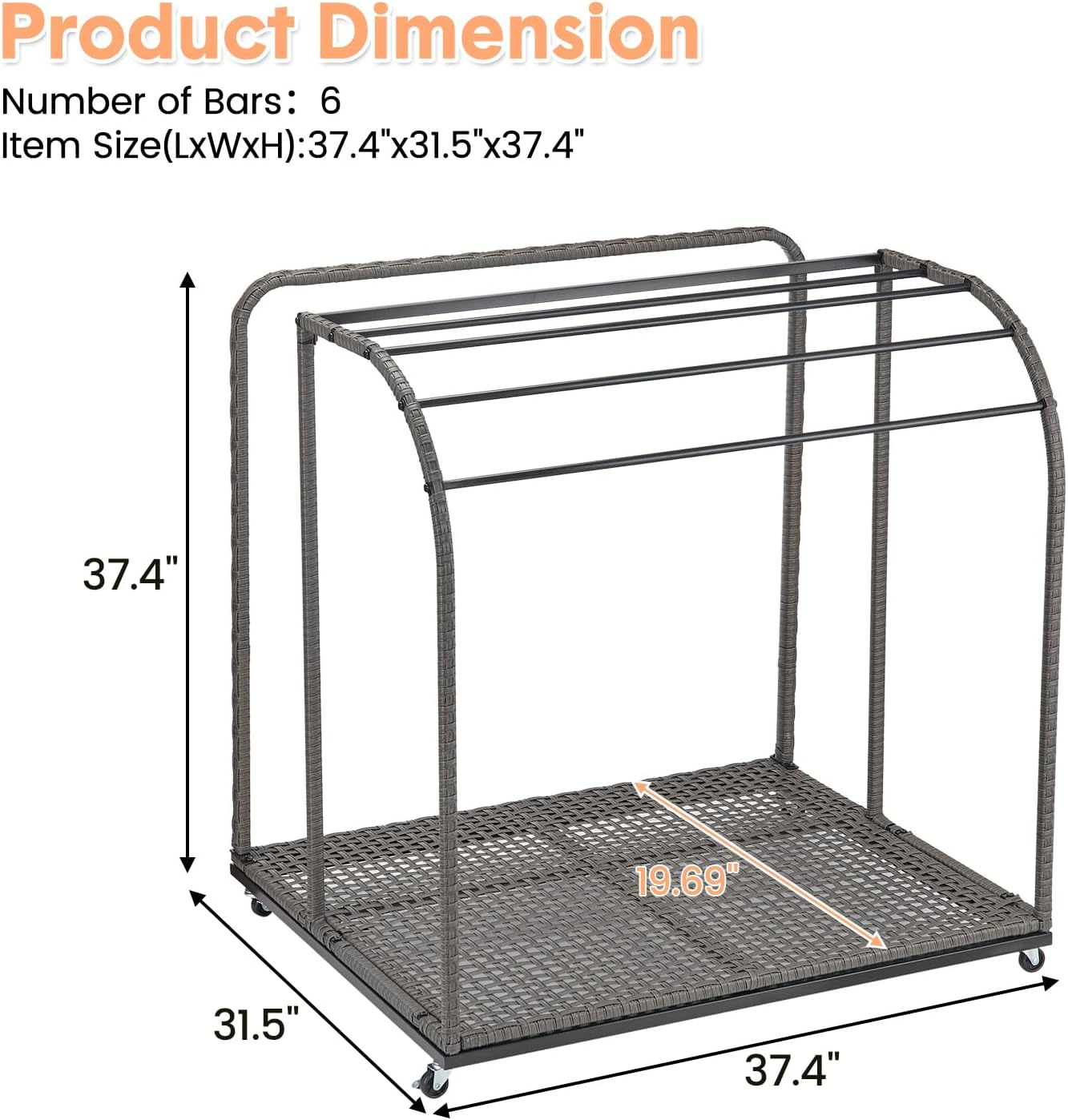 Qeetex DHZ-PHO-10O6V5T0 Pool-Organization-Storage - View #7