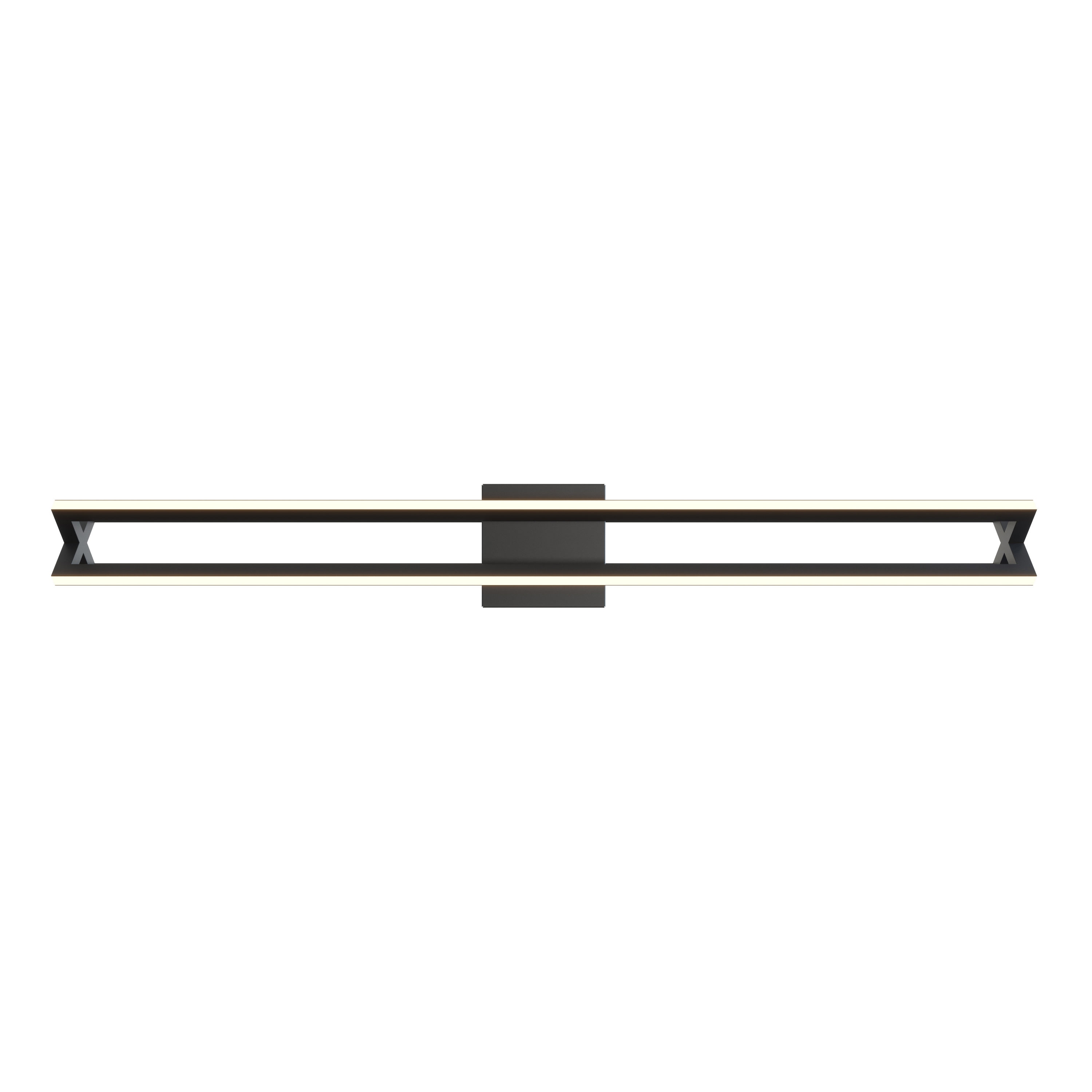 AFX CSSV3604L30D1BK Cass 36-in 1 -Light Black Integrated LED Modern/contemporary Vanity light