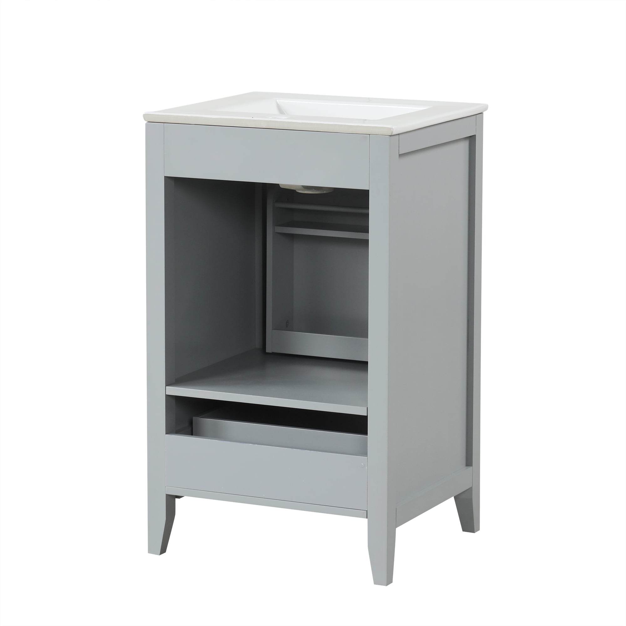 WELLFOR WA18-MB Bath-Vanity-Combo - View #5