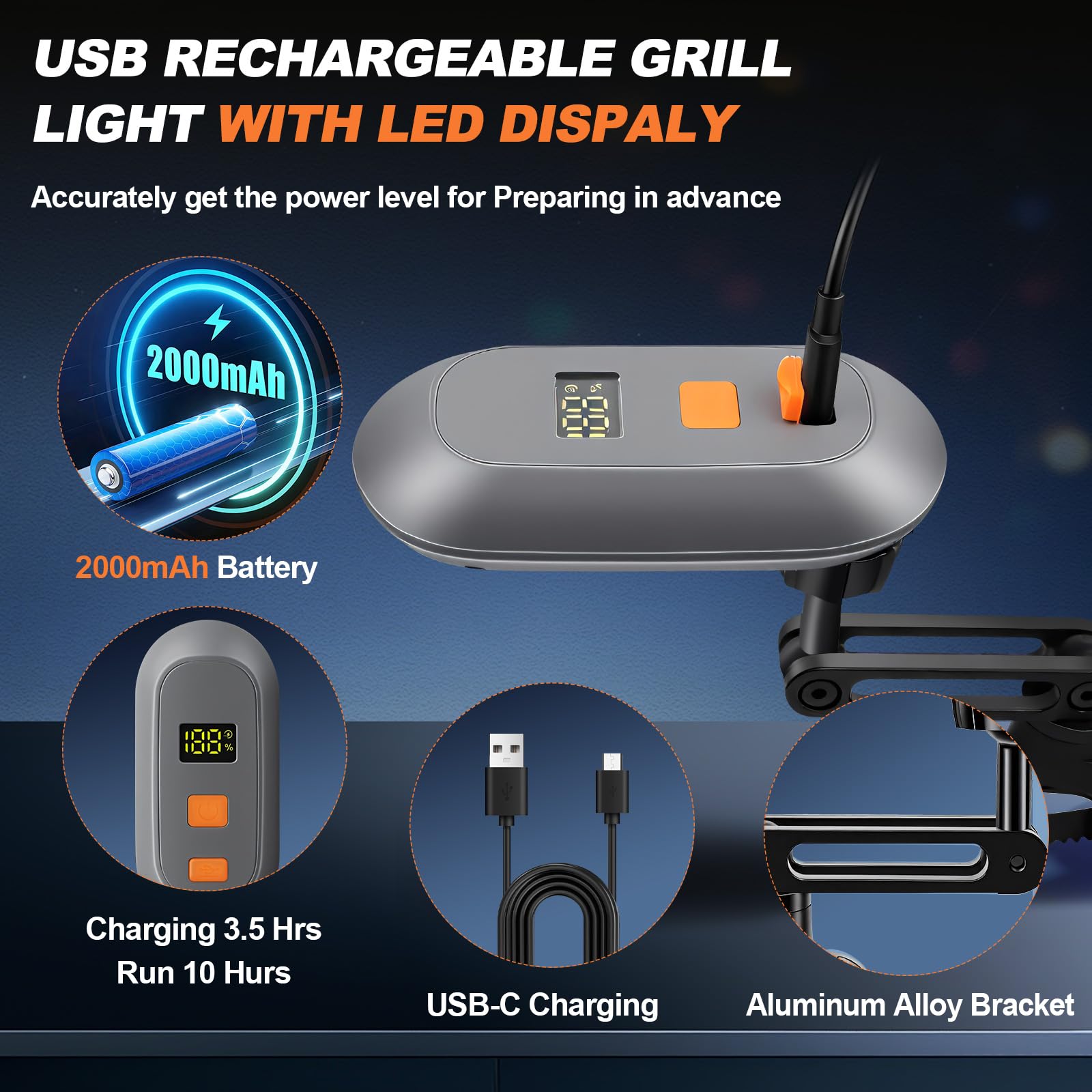 Vrbgify LVG0327H06 Grill-Light - View #6