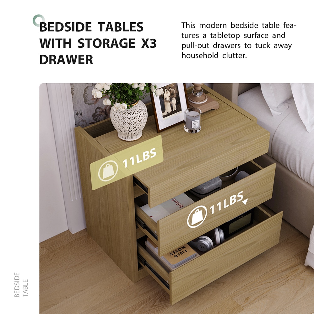 Homsee V-KF260168-01 nightstands - View #11