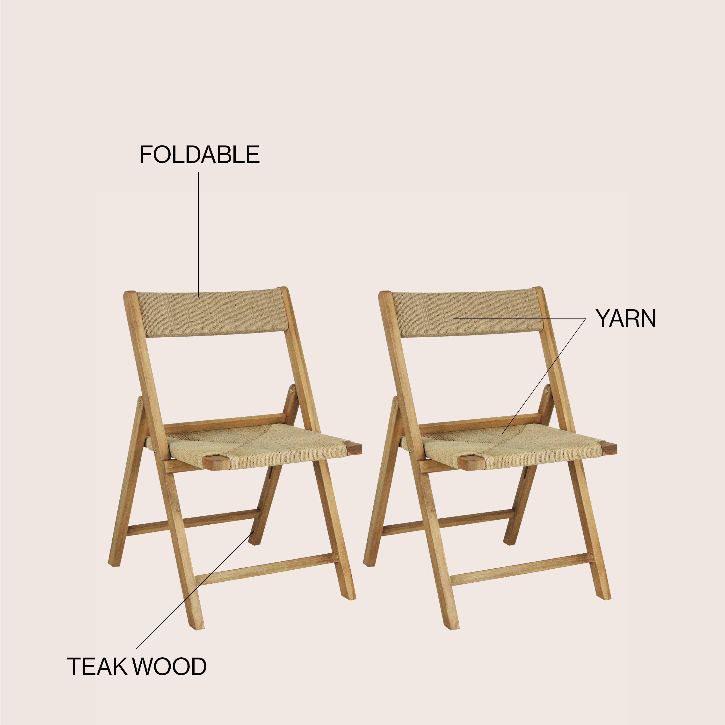 JONATHAN  Y FLD1002A-SET2 Folding-Chairs - View #3