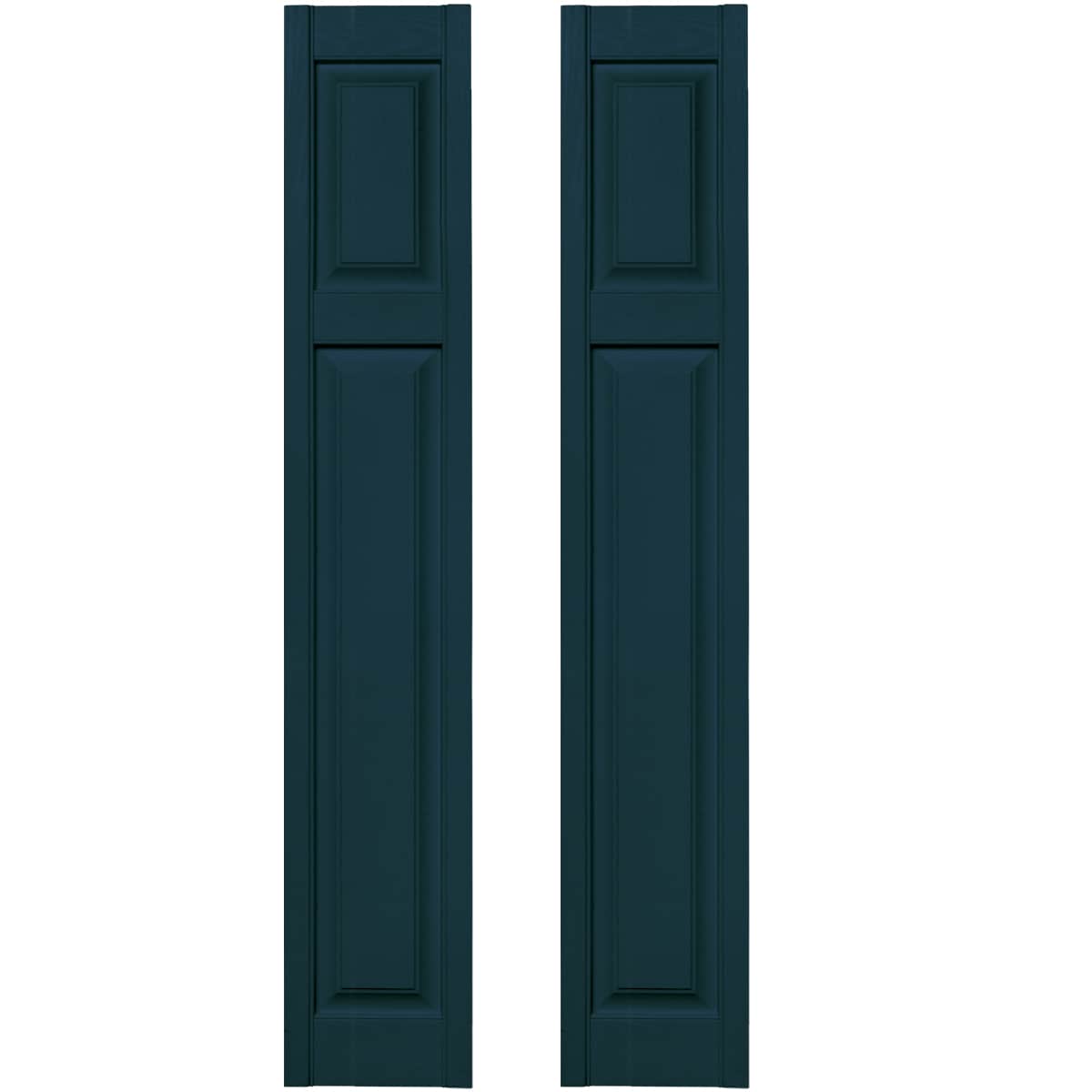 Vantage V4712167166 12-in W x 66.75-in H Indigo Blue Exterior Shutters