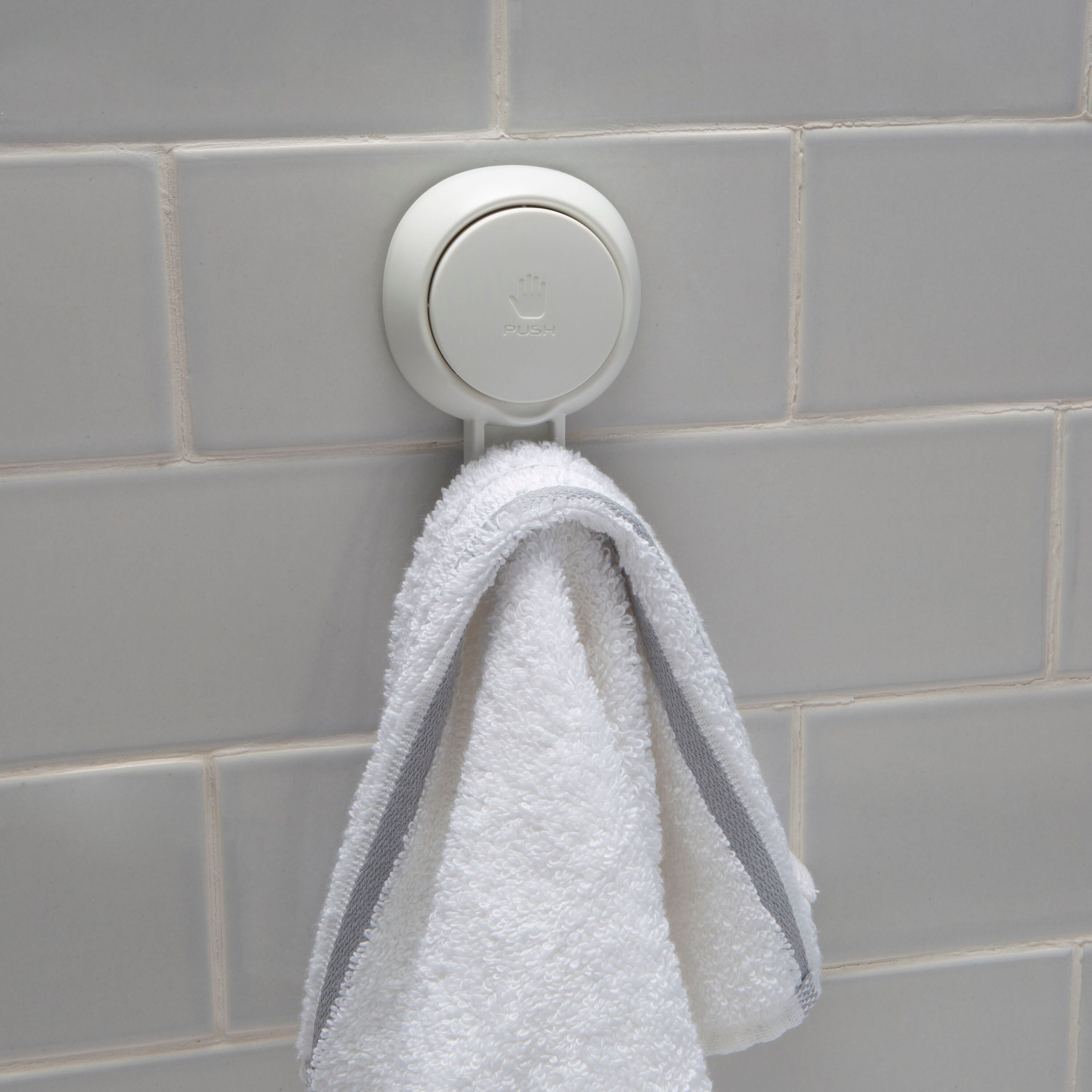 Bath Bliss 26751-WHT Robe-Hooks - View #5