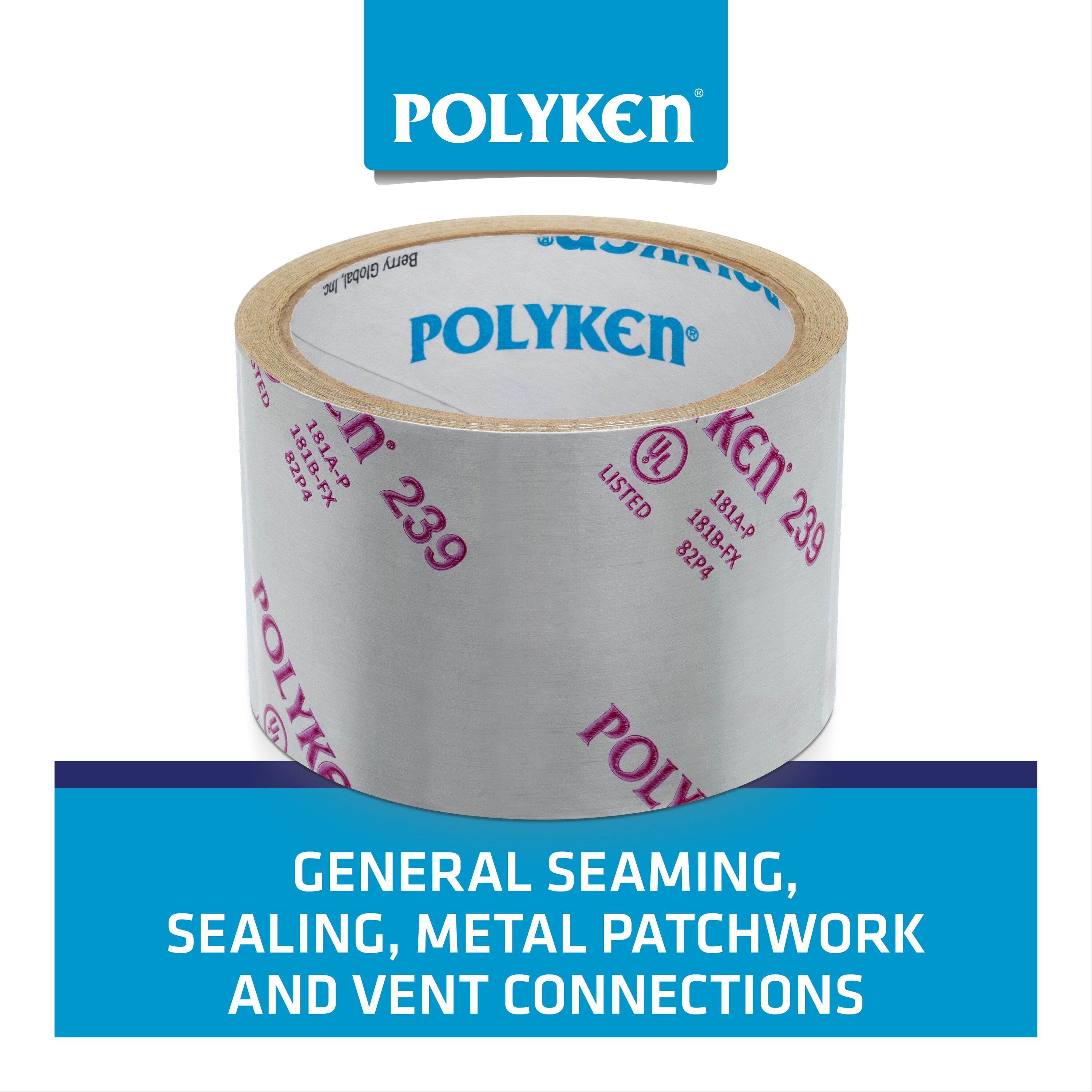 POLYKEN 1954366 Hvac-Tape - View #3