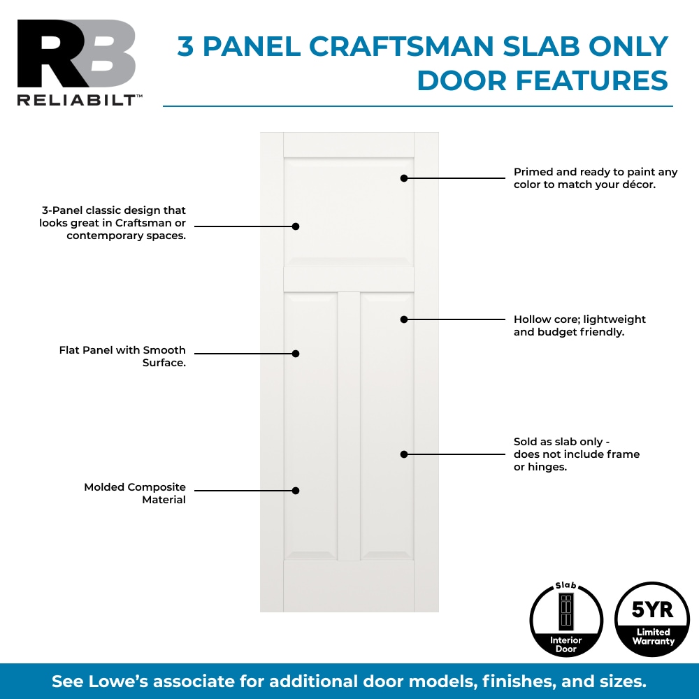 RELIABILT PRO10084823 Slab-Doors - View #2