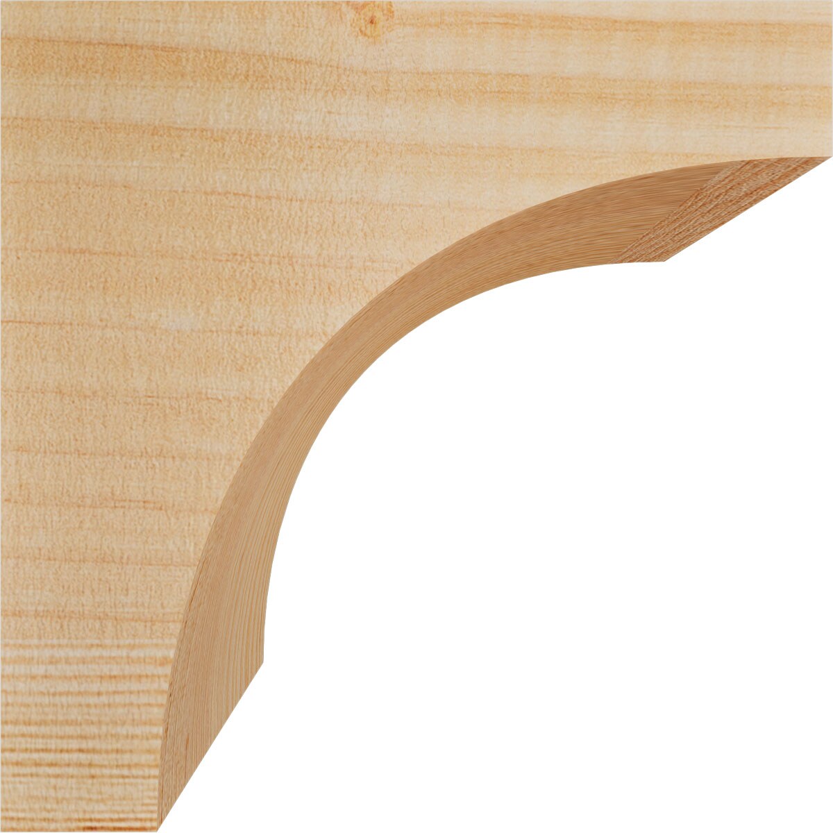 Ekena Millwork COR04X06X06HUN00SDF corbels - View #3