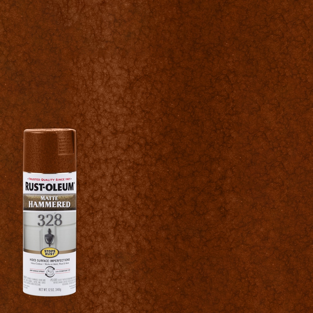 Rust-oleum Stops Rust Gloss Copper Metallic Spray Paint (net Wt. 12-oz 