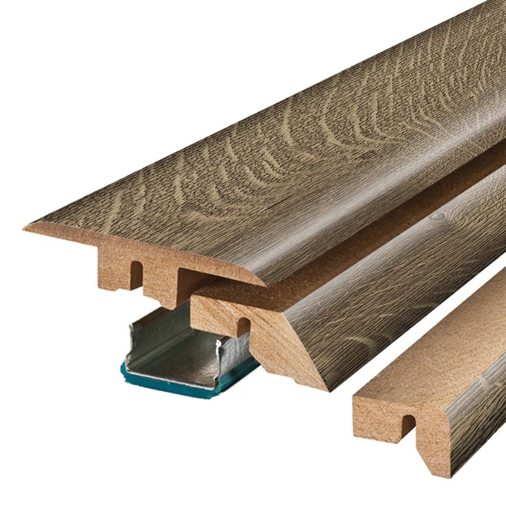 Project Source MG001360 Lake 0.75-in T x 2.37-in W x 78.7-in L Laminate wood Multi-purpose Floor Moulding