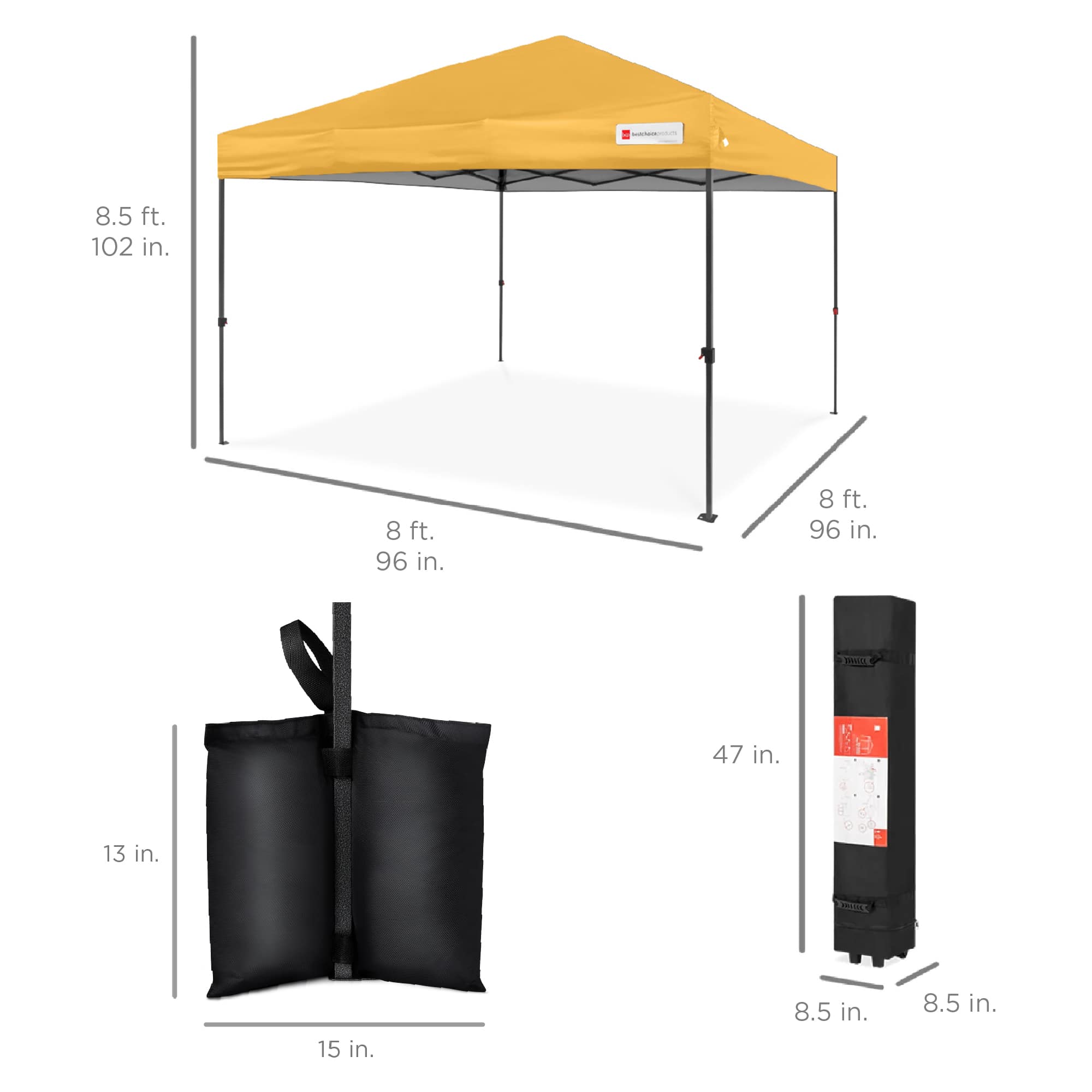 Best Choice Products SKY7809 Canopies-Sl - View #7