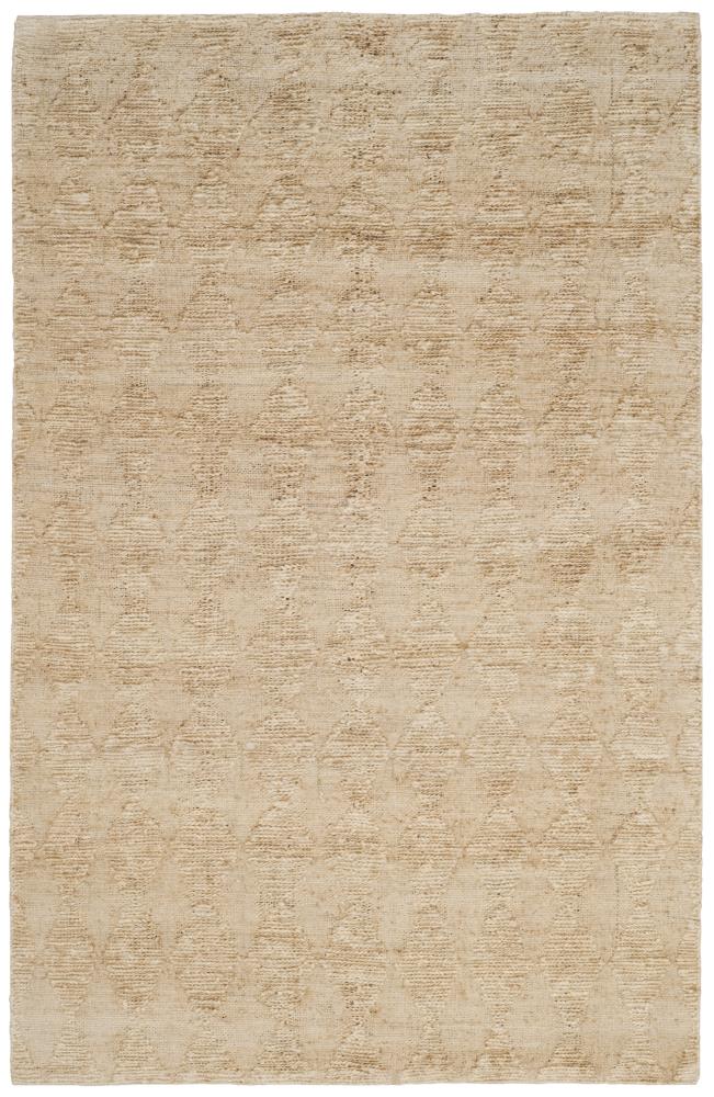 Gray Hand-Knotted Reversible Jute 4' x 6' Rug