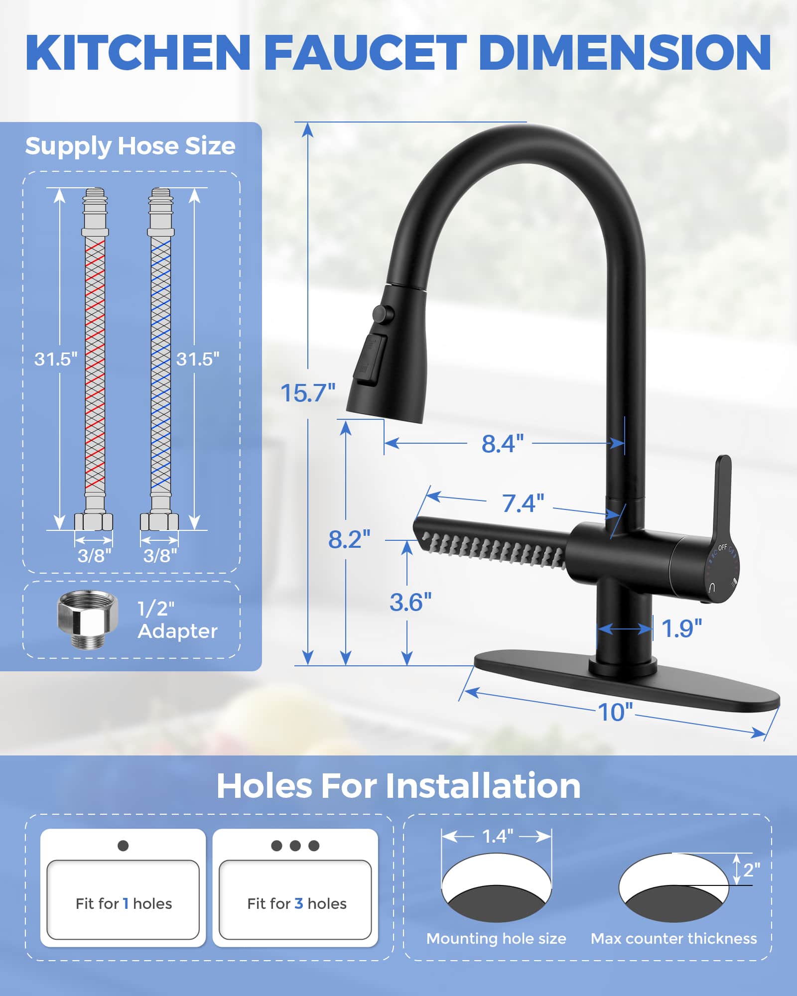 ARCORA AR7405402B Kitchen-Faucets - View #6