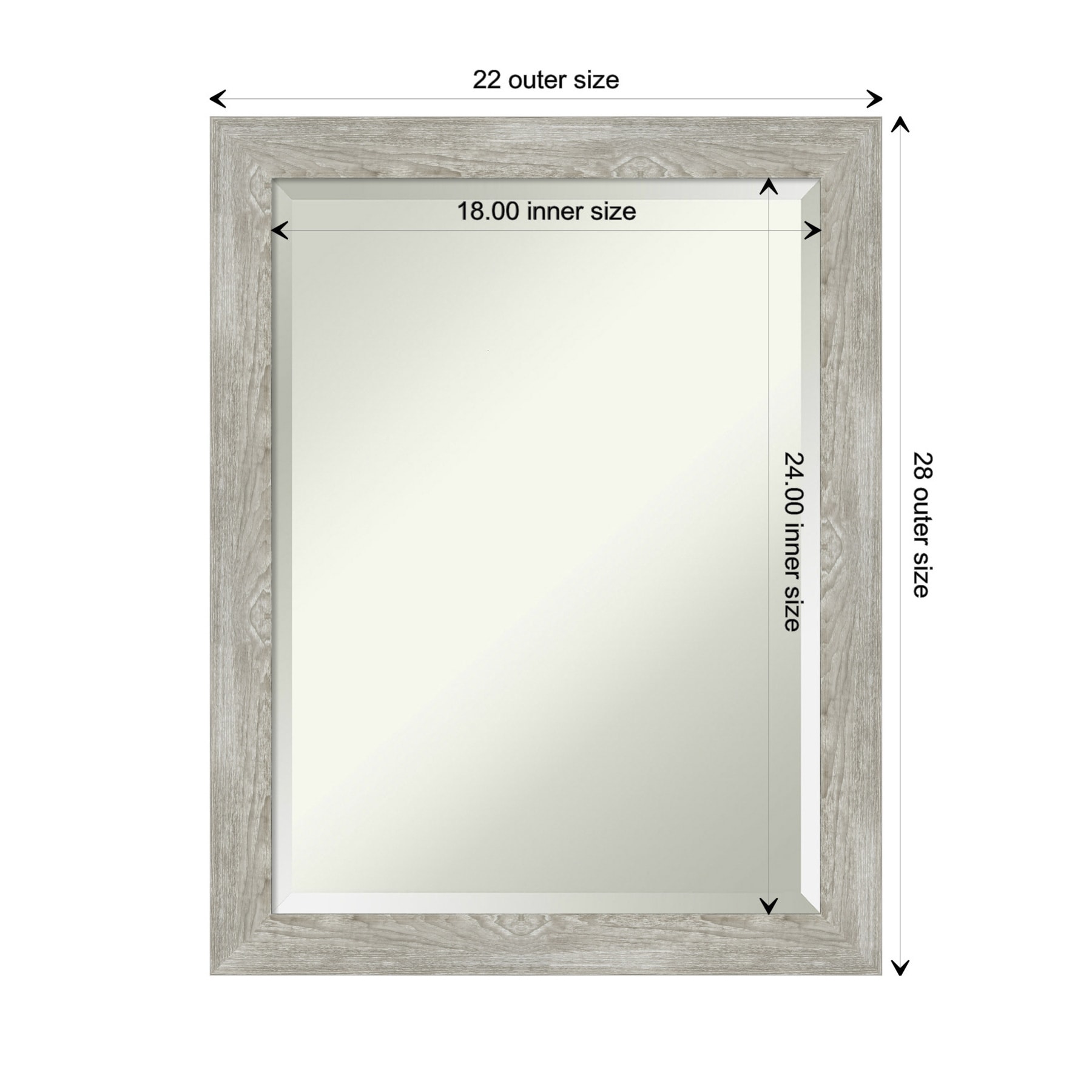 Amanti Art DSW4593114 Framed-Bath-Mirrors - View #4