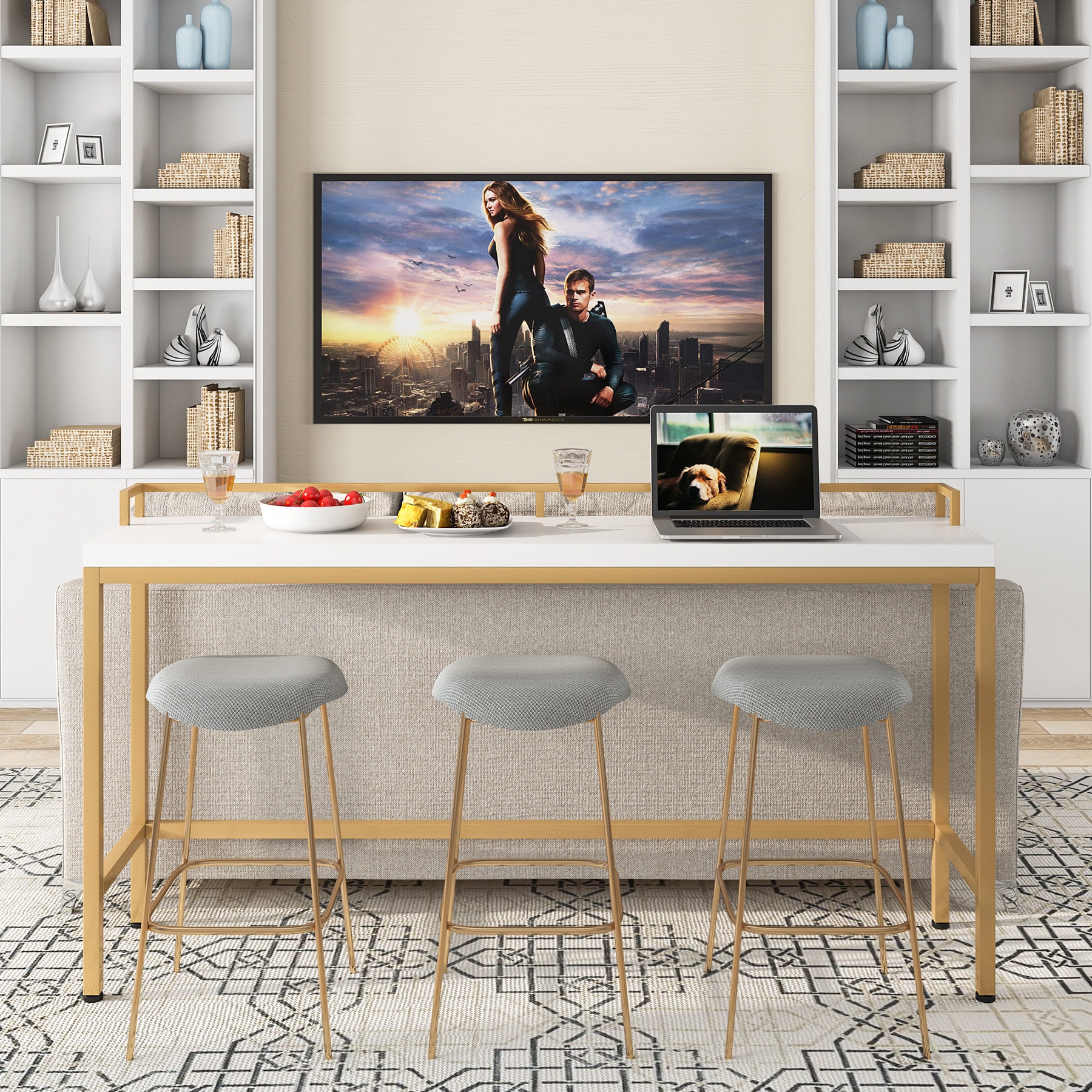 Fnova LWTJ-C0617 Console-Sofa-Tables - View #8