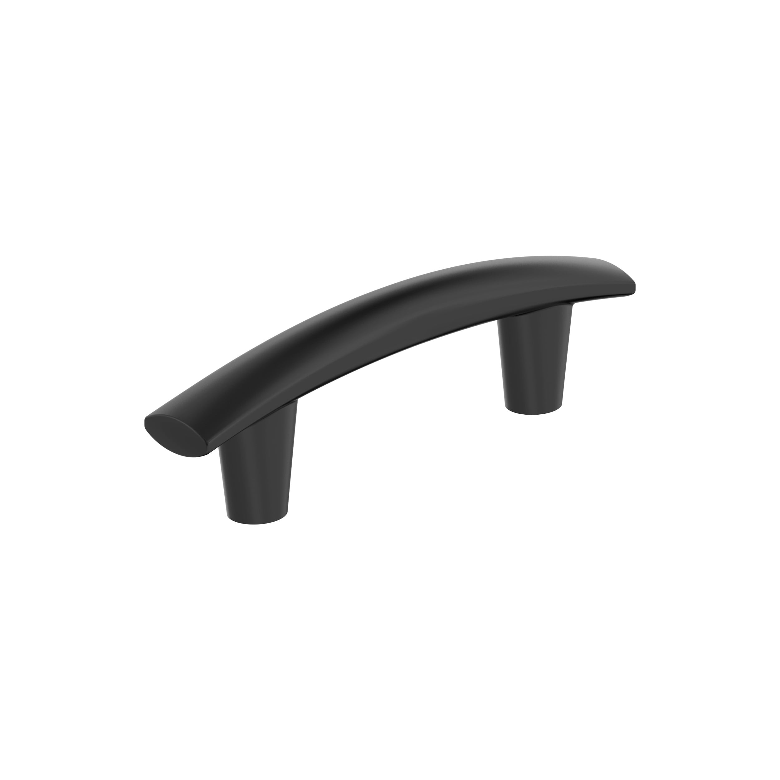 Amerock 10VMP37309MB Willow 3-in , 76mm Center to Center Matte Black Arch Handle Drawer Pull 10 -Pack