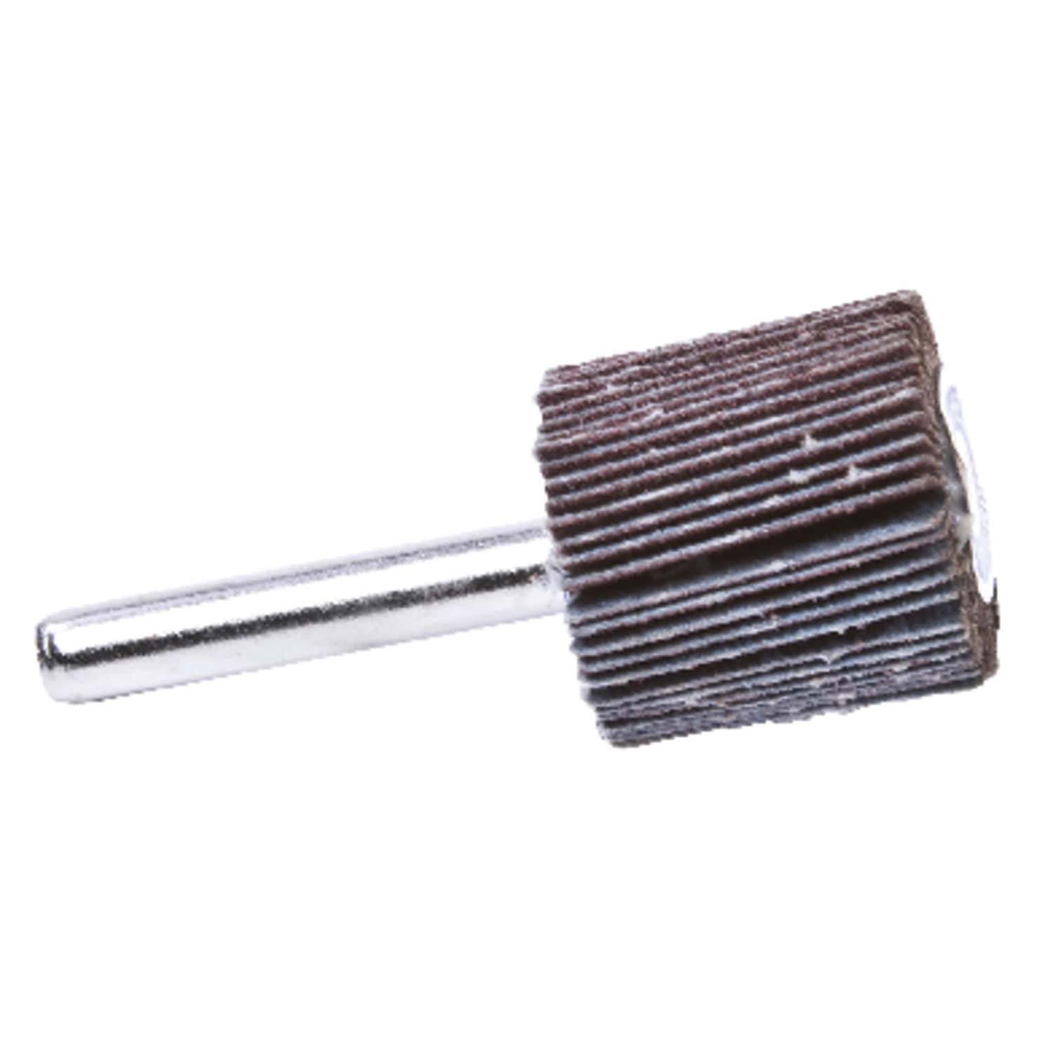 Forney  1 in x 1/4 in Flap Wheel 120 Grit 1/4 in Arbor Model 60192