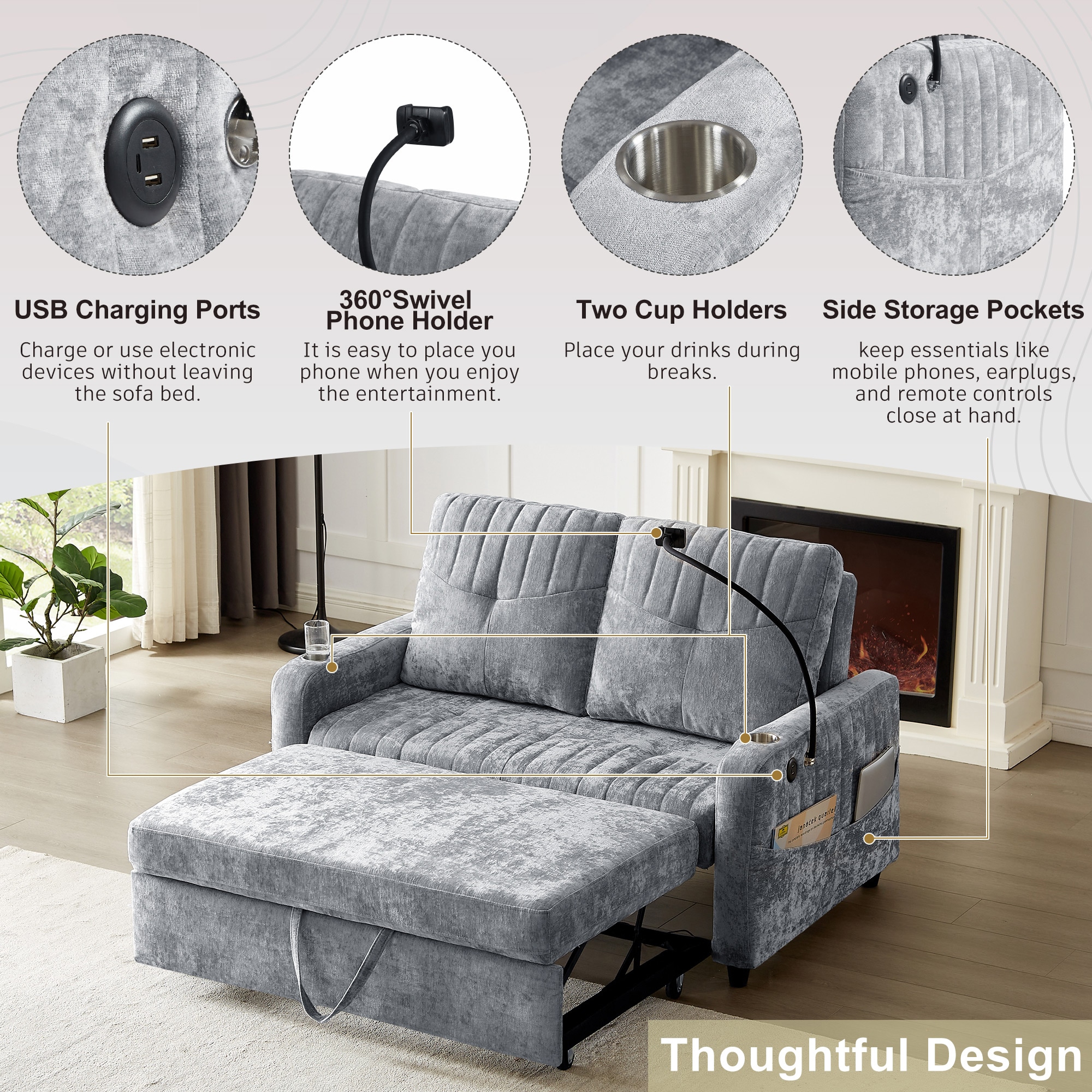 Bybafun YA3700502 Sofas-Loveseats - View #6
