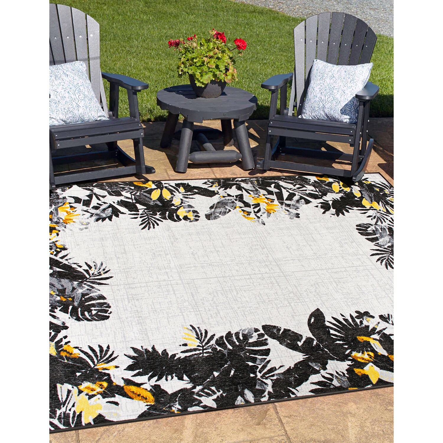 World Rug Gallery 9019GRAY5X7 rugs - View #2