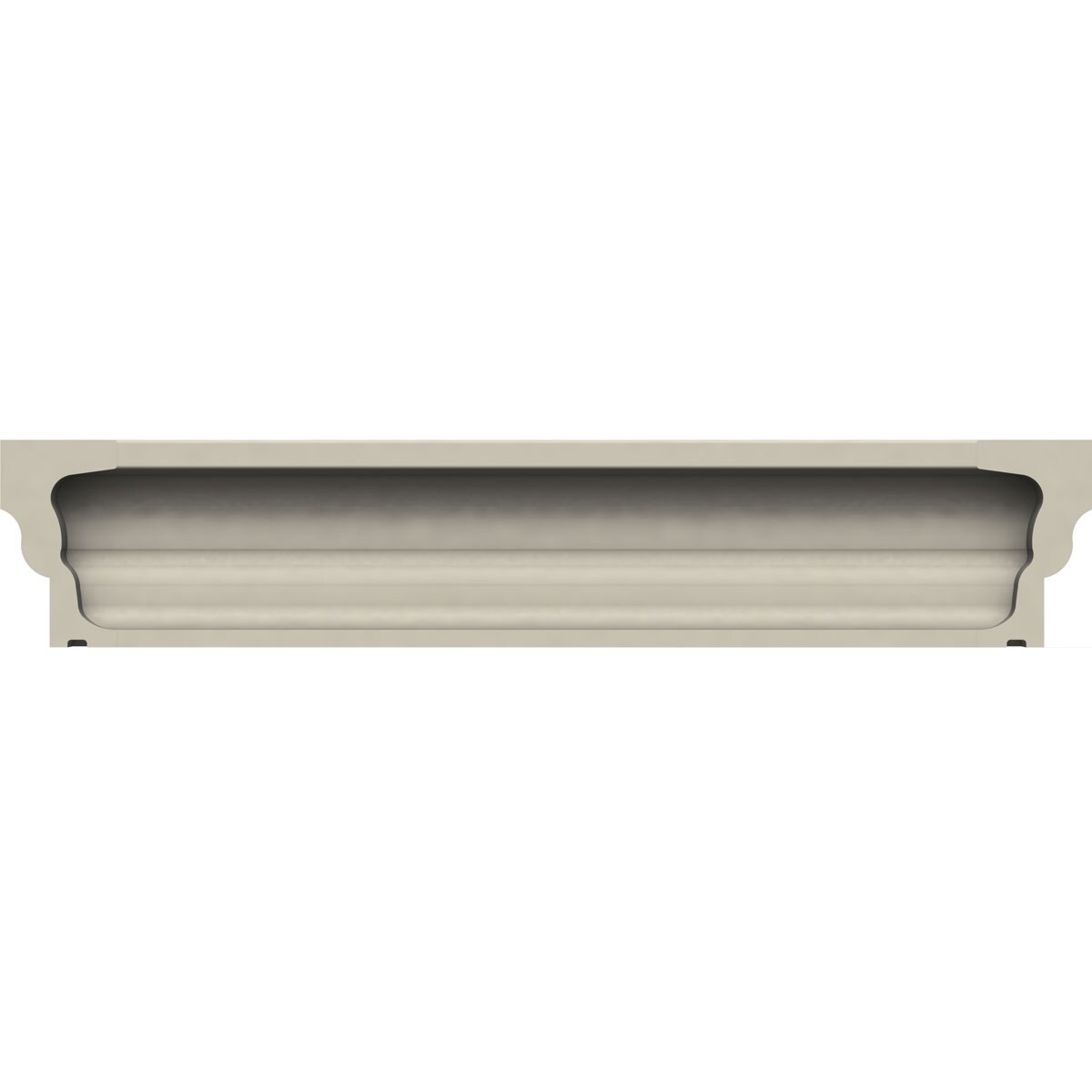 Ekena Millwork CRH06X46ST-1 Exterior-Window-Trim - View #5