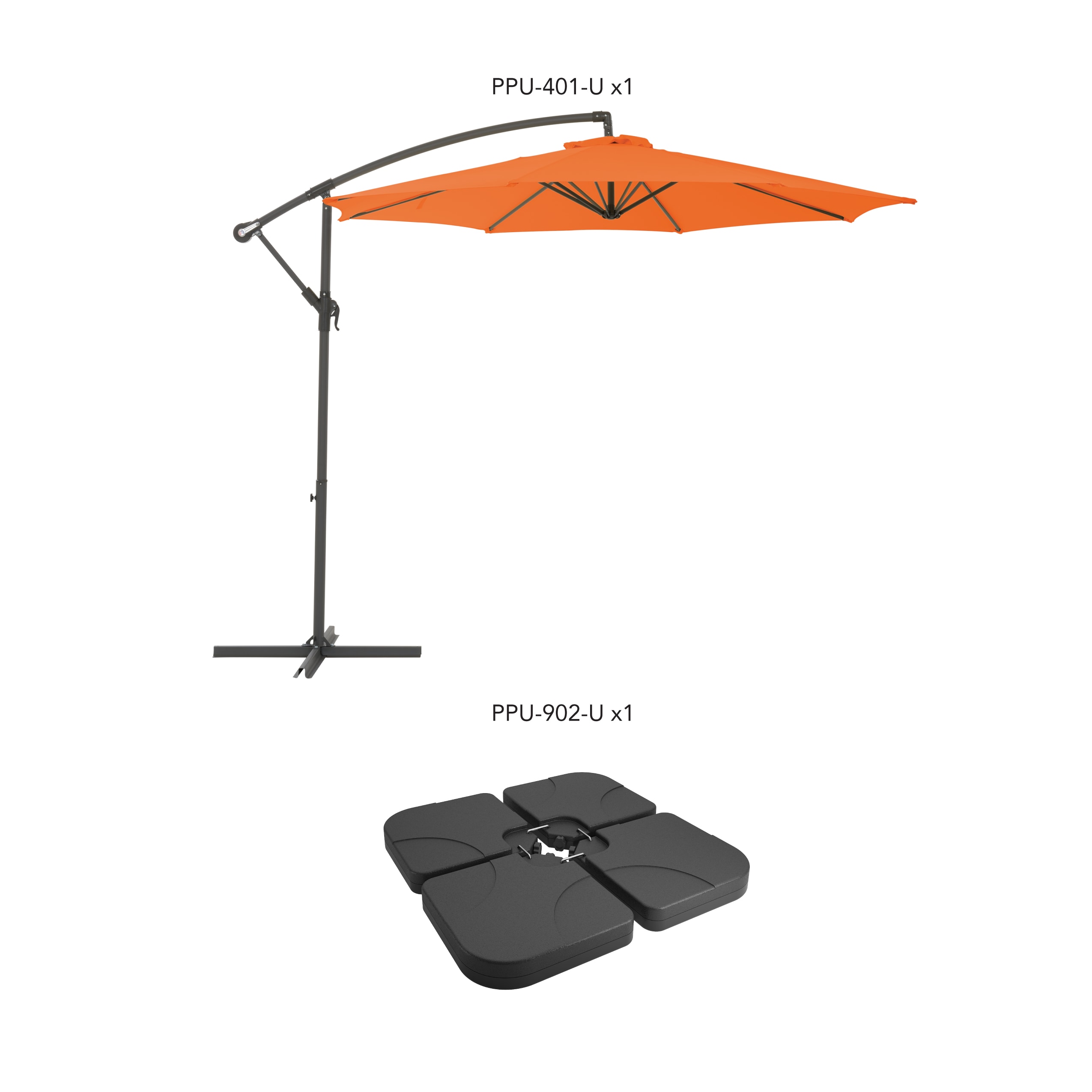 CorLiving PPU-401-Z1 Umbrellas-2 - View #3