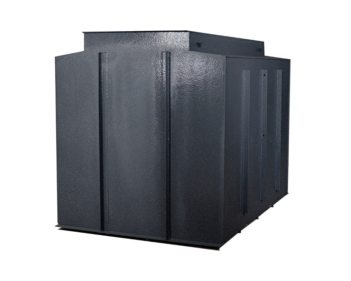 TornadoSafe F-25 (Interior Dimensions: 4.98-ft x 7.98-ft x 6.26-ft) Vinyl-Coated Steel In-Ground Interior Tornado Shelter