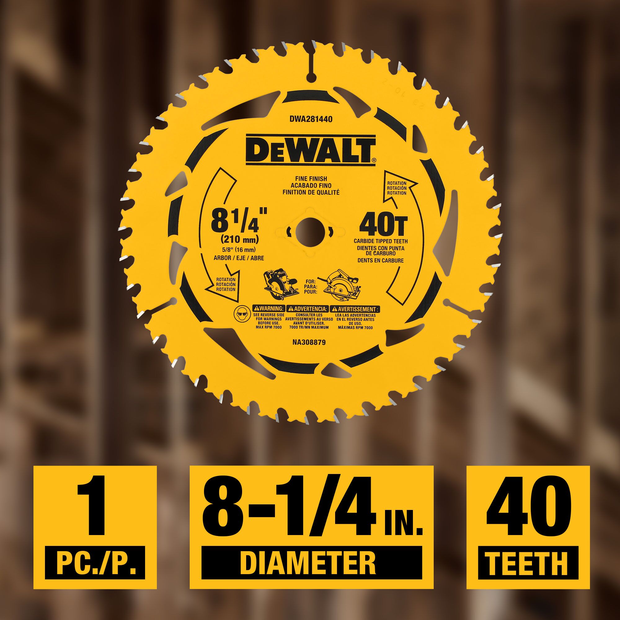 DEWALT DWA281440 Circular-Saw-Blades - View #3