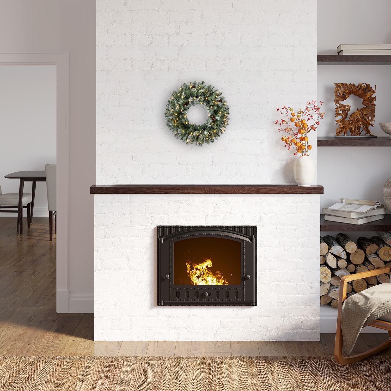 Holiday Living GD22M2K11L00 Artificial-Christmas-Wreaths - View #2