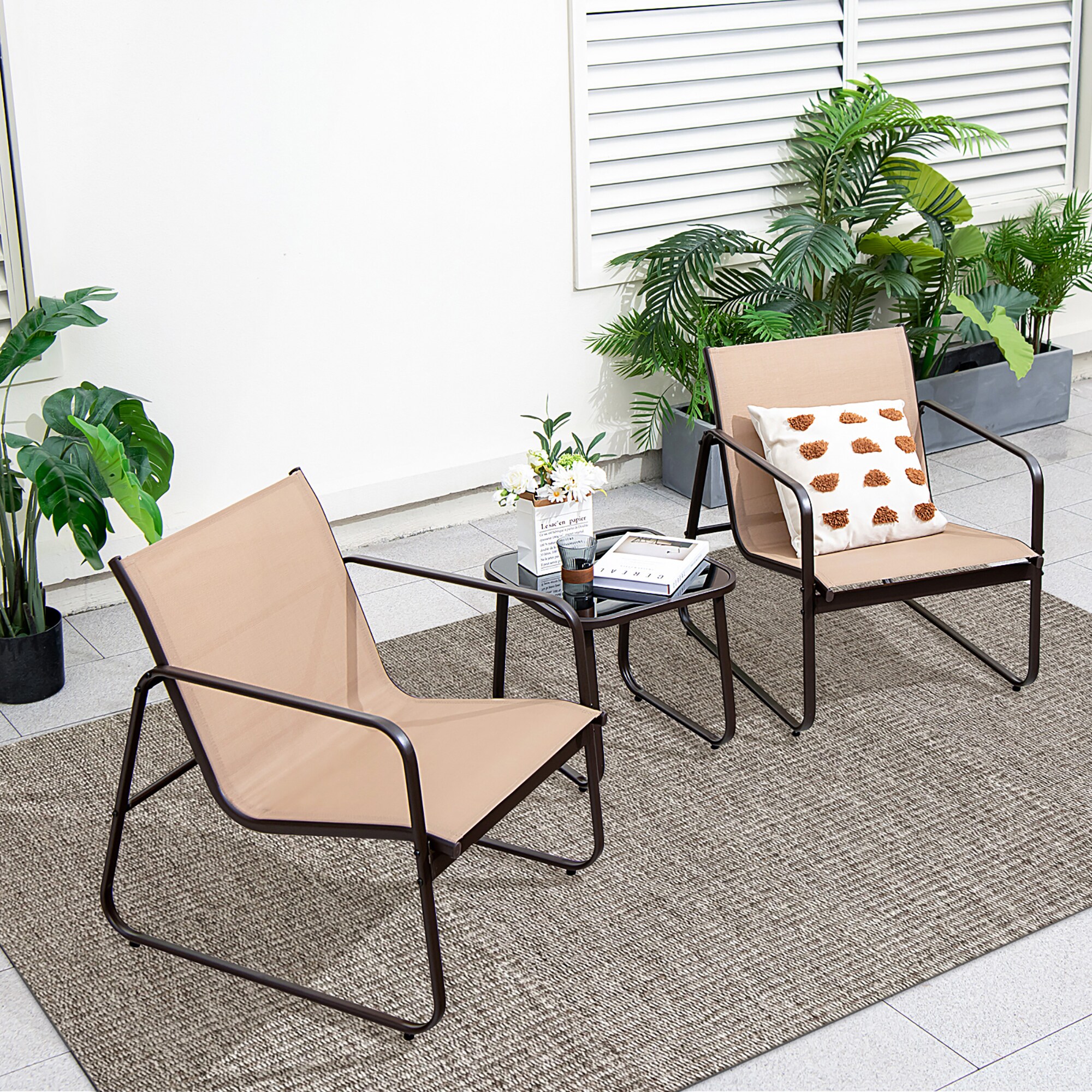 Costway NP11049CF Patio-Conversation-Sets - View #8