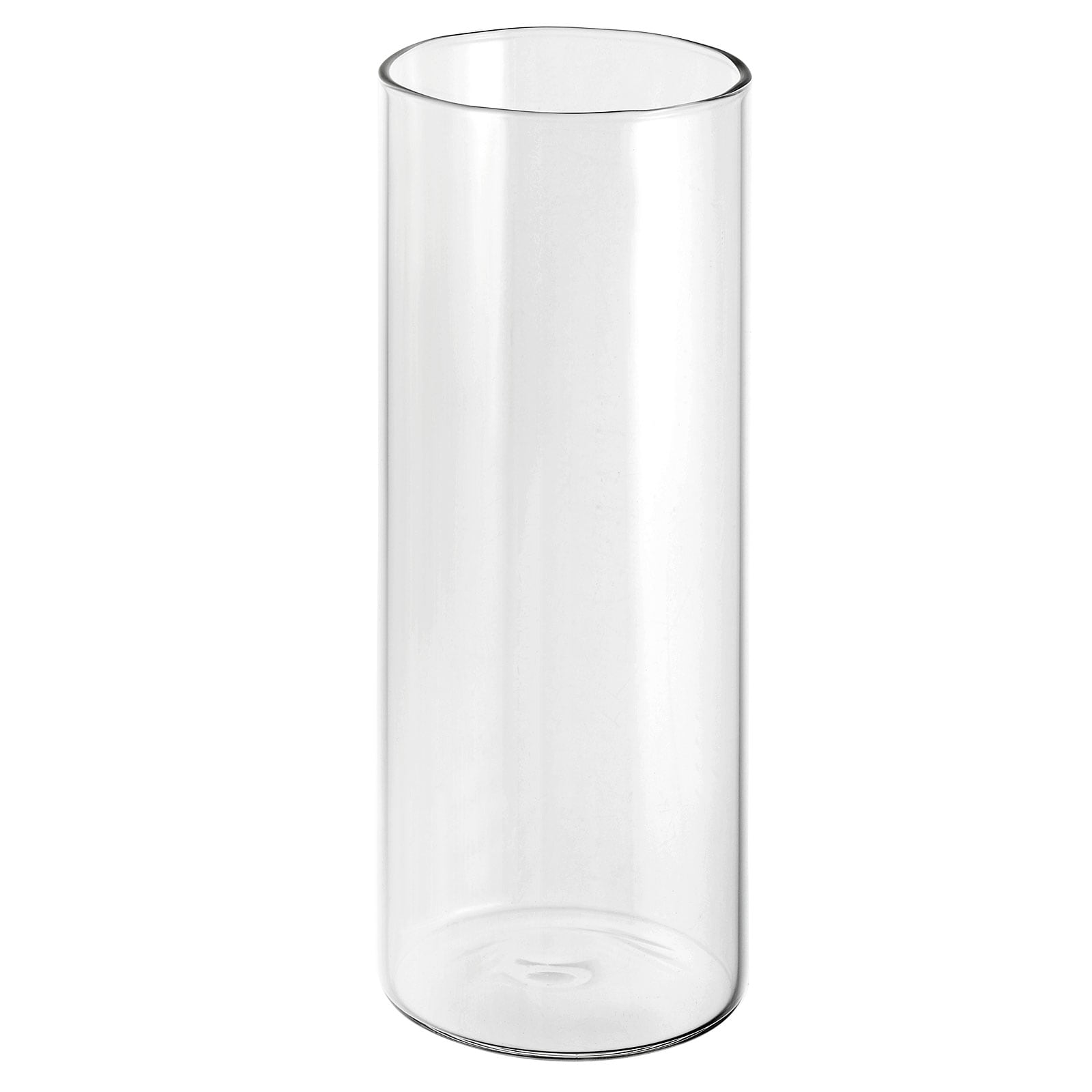 PATIKIL Clear Glass Cylinder Vase 7.1inch Tall and 2.6inch Dia Tabletop Flowers Vase Floating Candle Holder Vase for Home Decor Wedding Centerpieces(16.9oz)