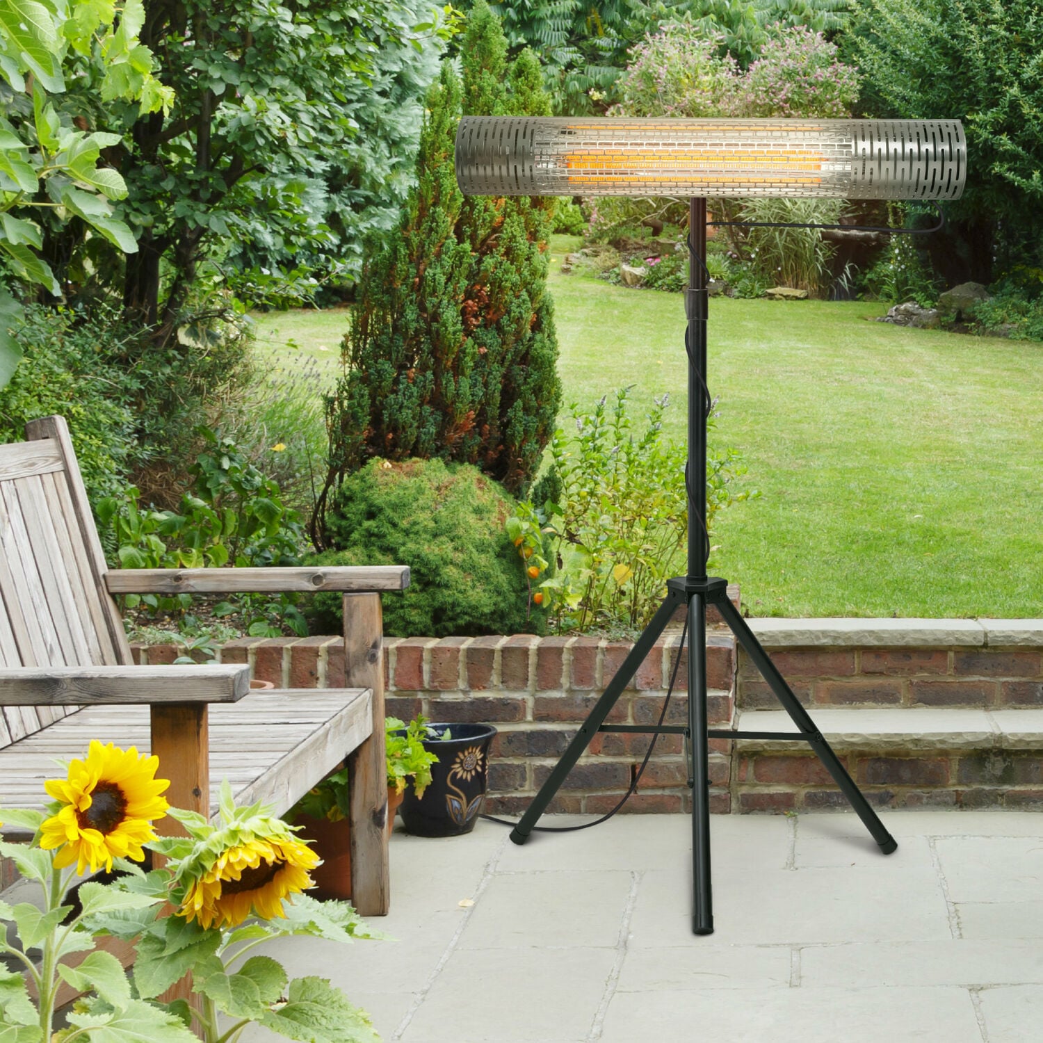 Hanover HAN1031IC-SLV Outdoor-Electric-Patio-Heaters - View #14