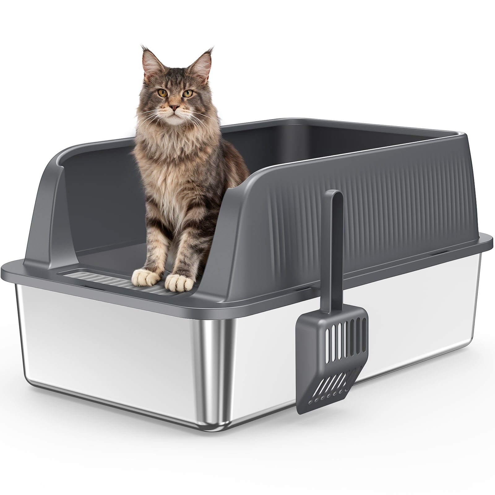 JUSHUA MT-461486 Cat-Litter-Box - View #2