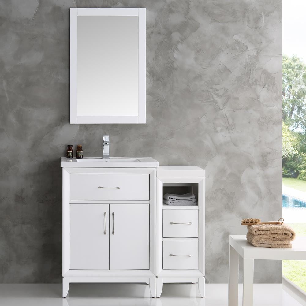 Fresca FVN21-2412WH Bath-Vanity-Combo - View #2