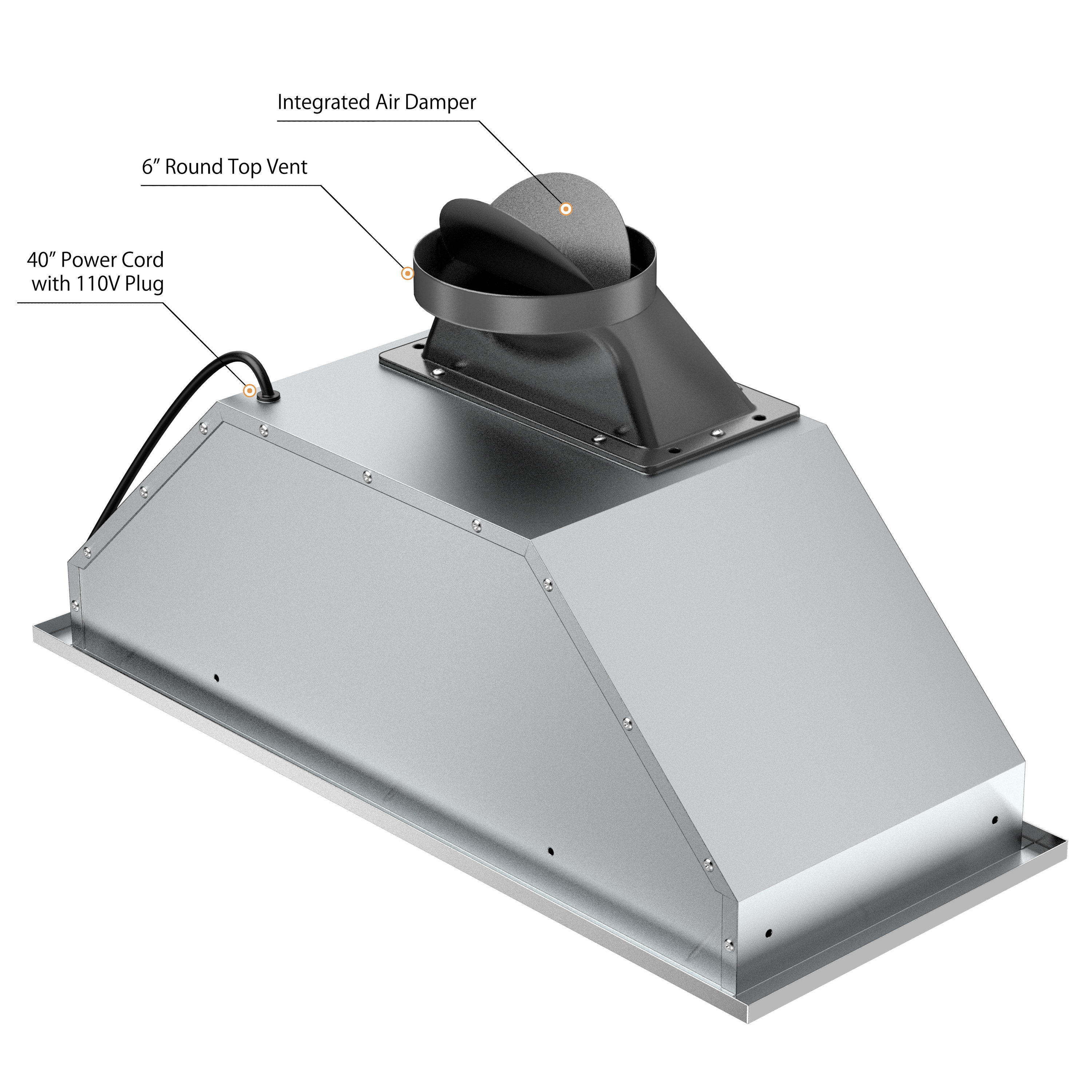 Awoco RH-BQ-30 Undercabinet-Range-Hoods - View #5