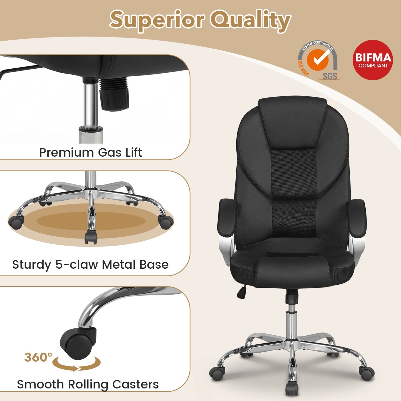 SUGIFT ZMLW014SUGHY2127 Office-Chairs - View #5