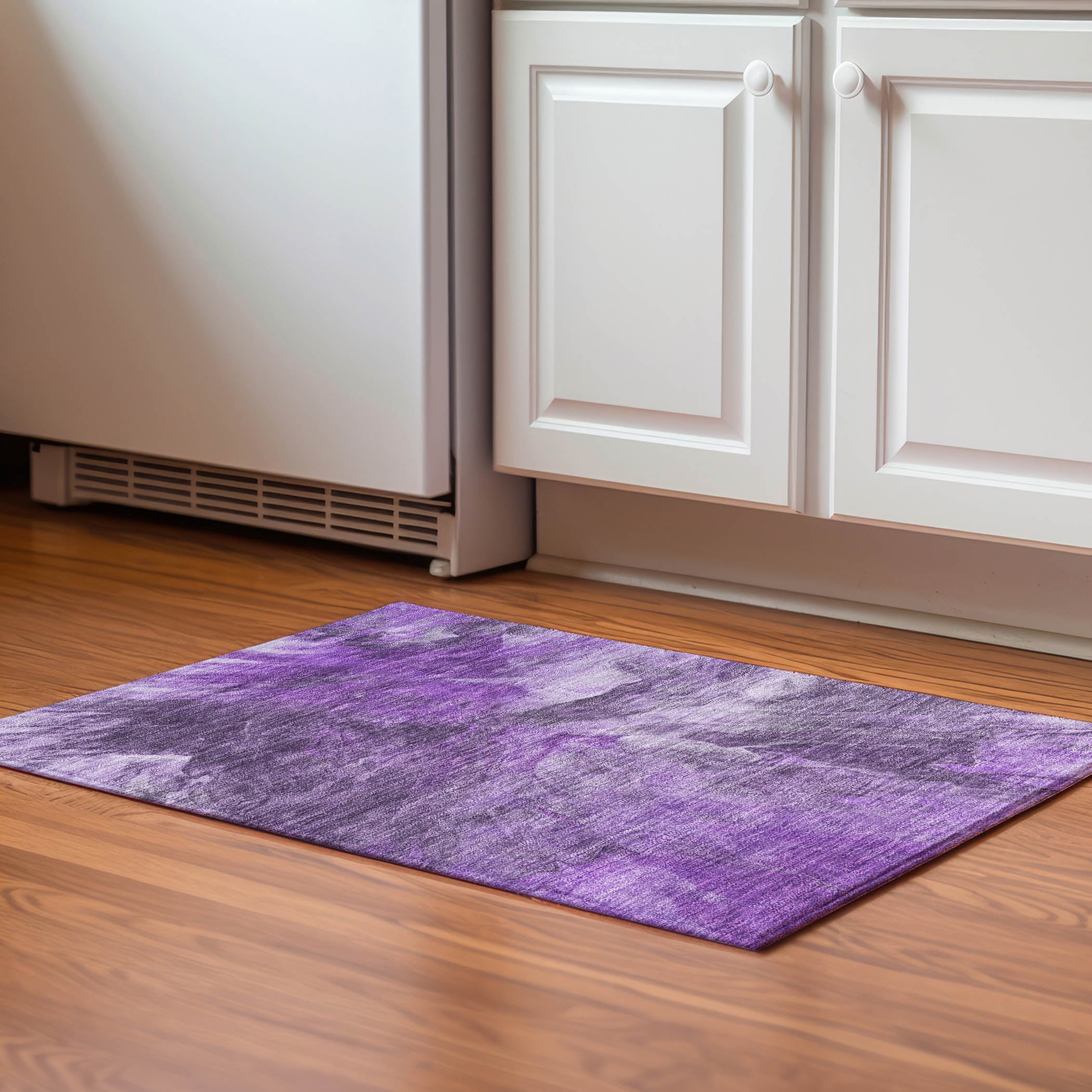 Addison Rugs AMF641PP20X30 Mayfield AMF641PP 2 x 3 (ft) Loomed Polyester Purple Rectangular Indoor Geometric Machine washable Area rug