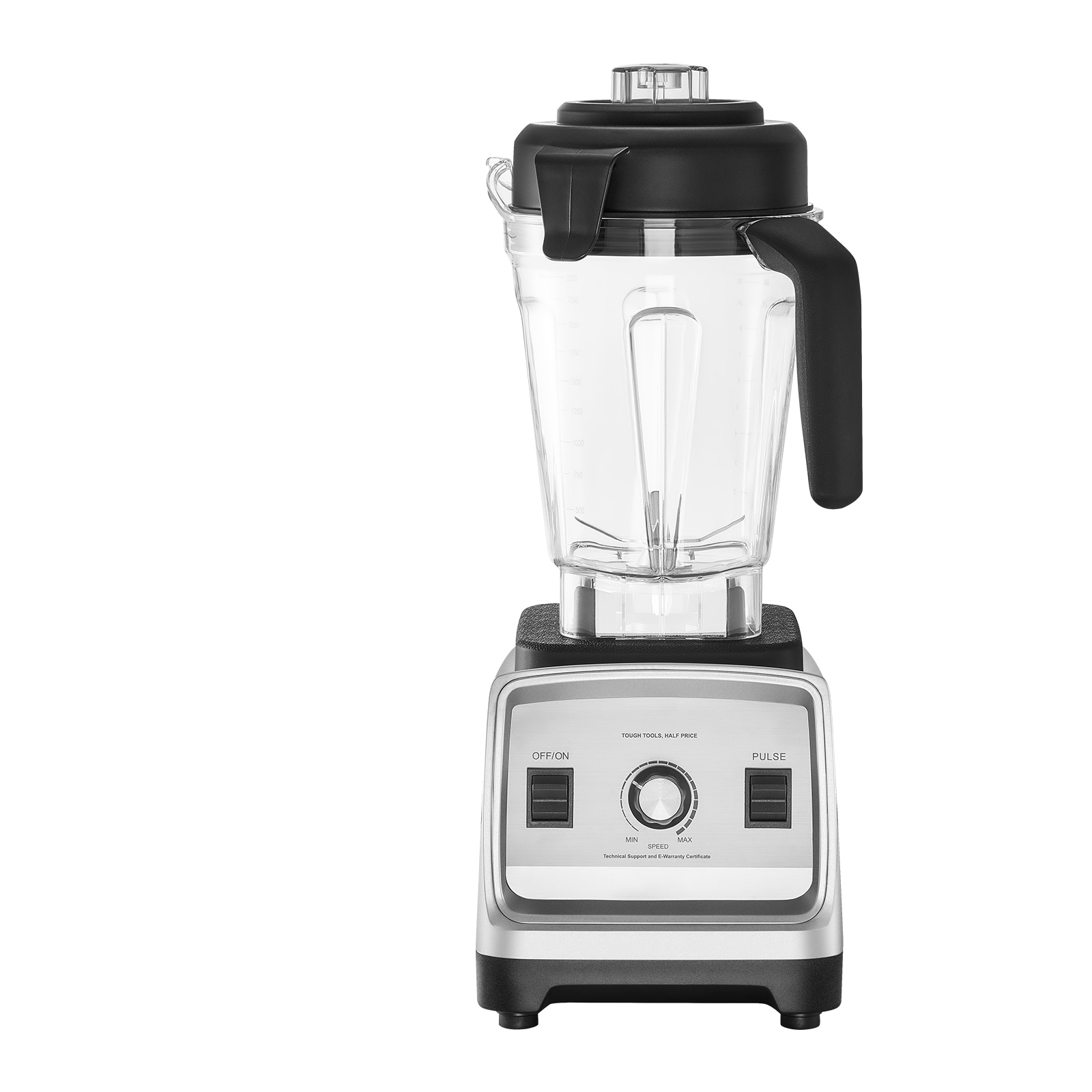 VEVOR SCBDJYZSBJBJ06563V1 Blender for Smoothies 3-oz 1 -Speed Blender and food processor combo ( Silver )