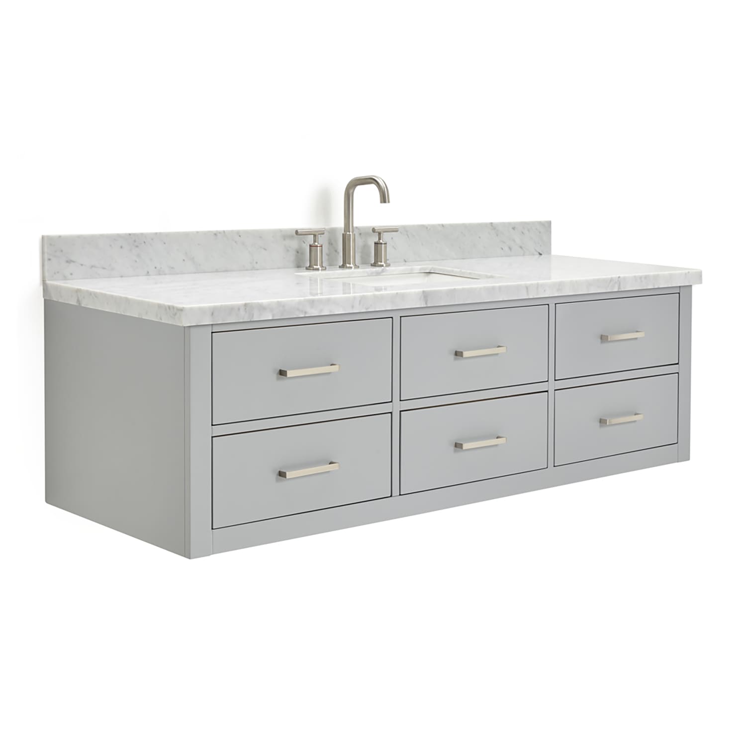 ARIEL W061SCWRVOGRY Bath-Vanity-Combo - View #3