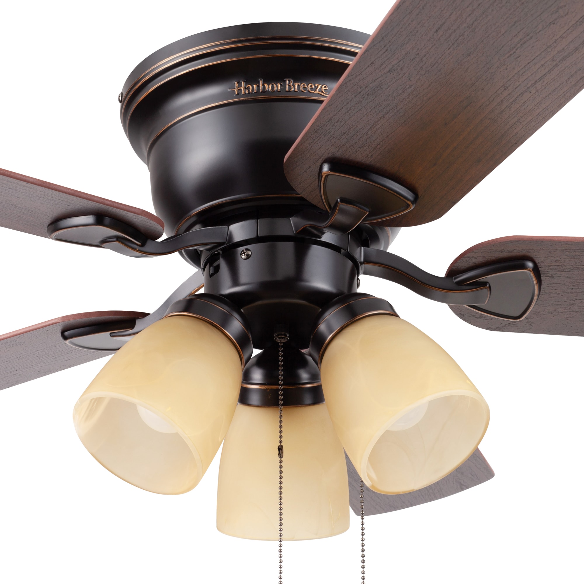 Bellina 42 in. Oil-Rubbed Bronze Ceiling Fan with Light top Kit