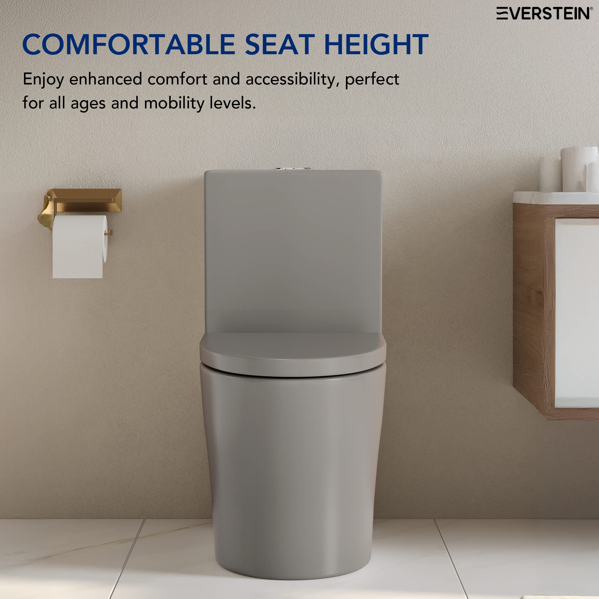 EVERSTEIN ES-3001TL-GR toilets - View #5