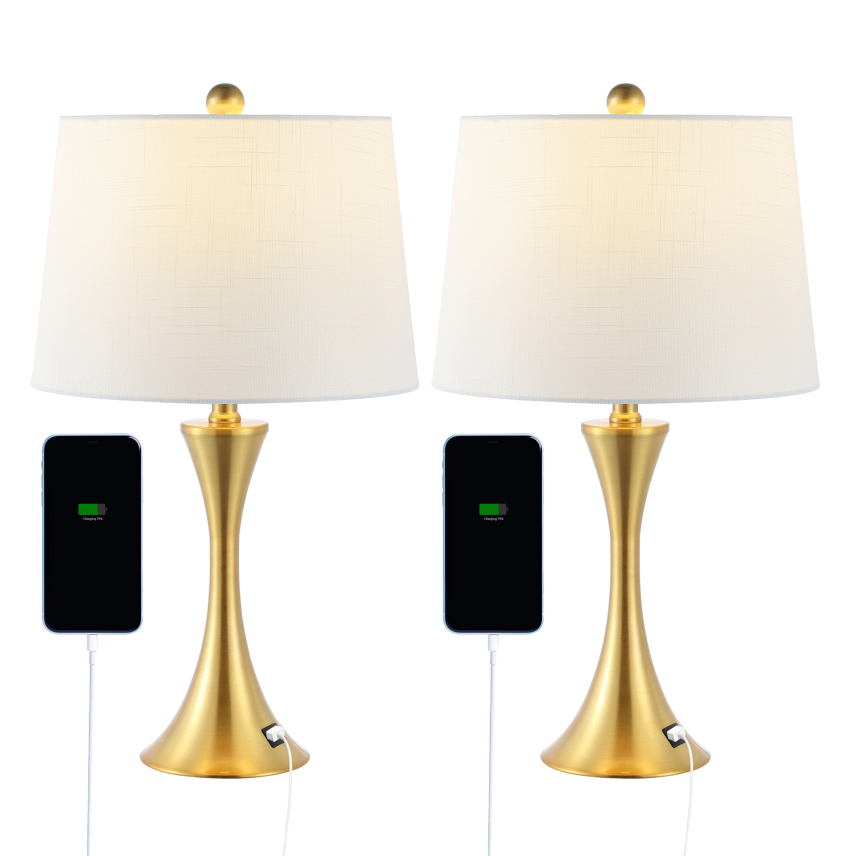 JONATHAN  Y JYL6621A-SET2 Table-Lamps - View #2